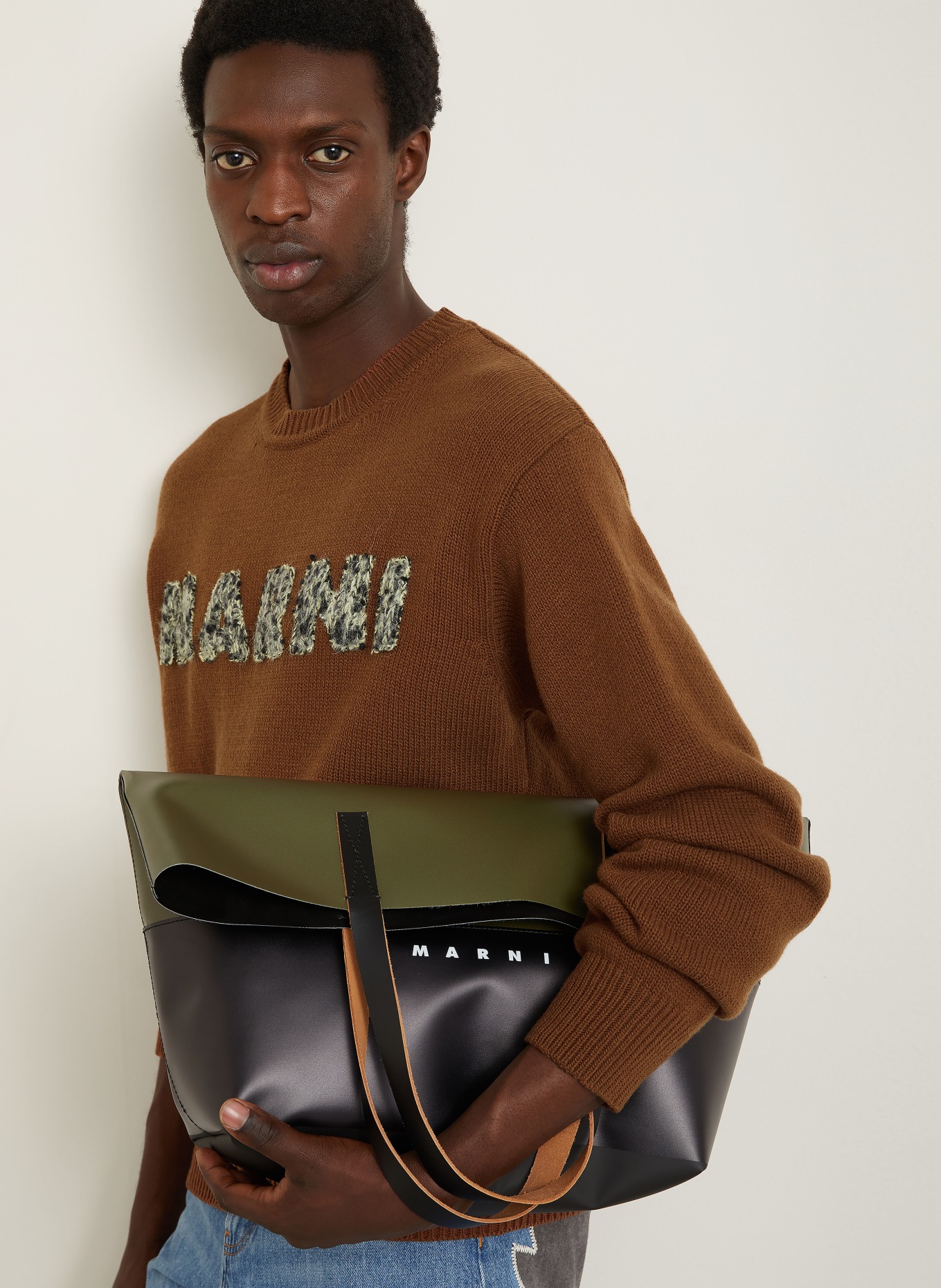 MARNI Pullover: BRAUN