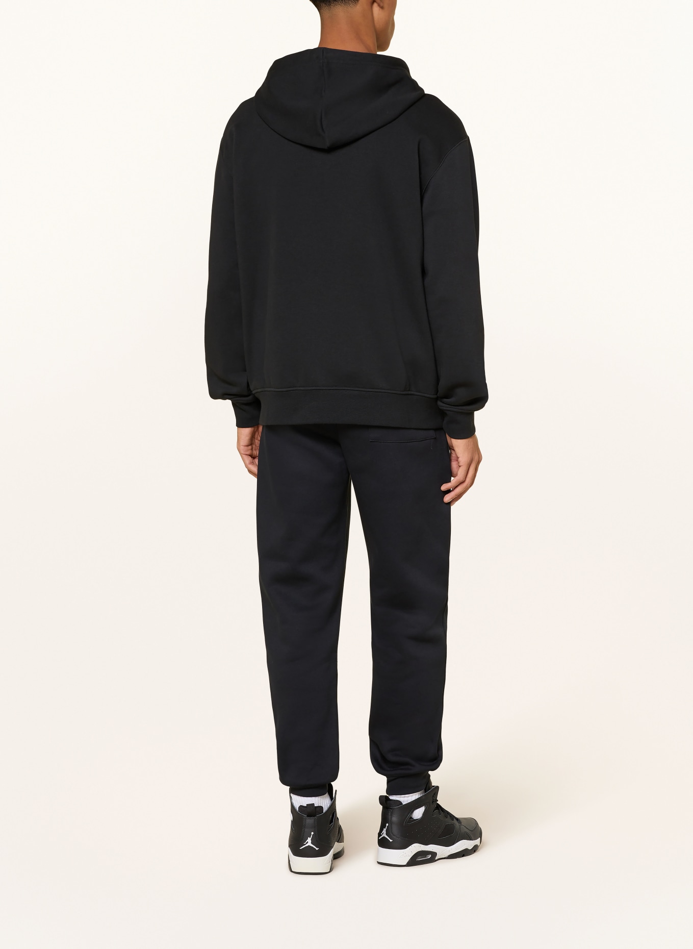 JORDAN Sweatjacke JORDAN BROOKLYN FLEECE: SCHWARZ