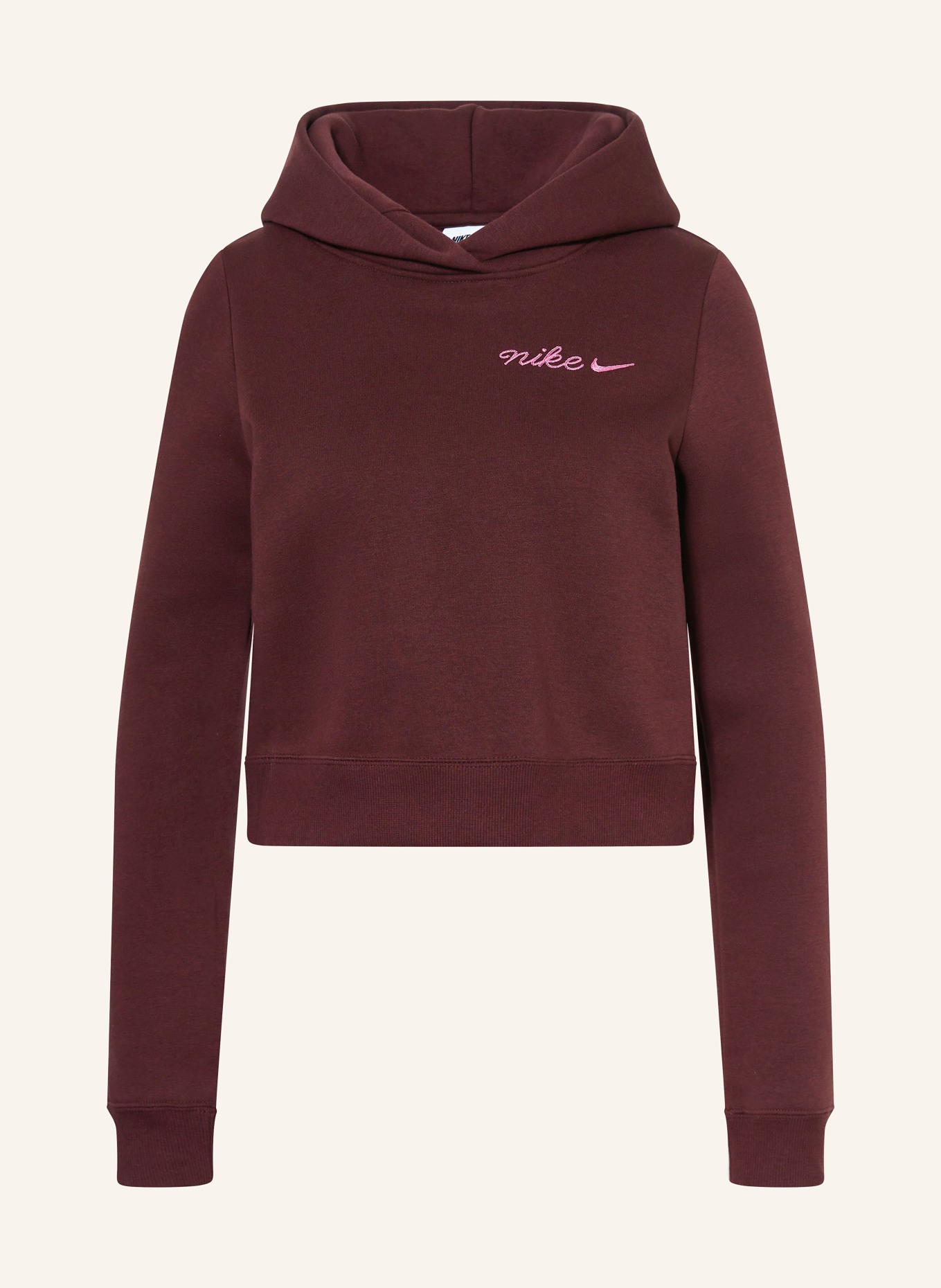 Nike Hoodie: DUNKELROT