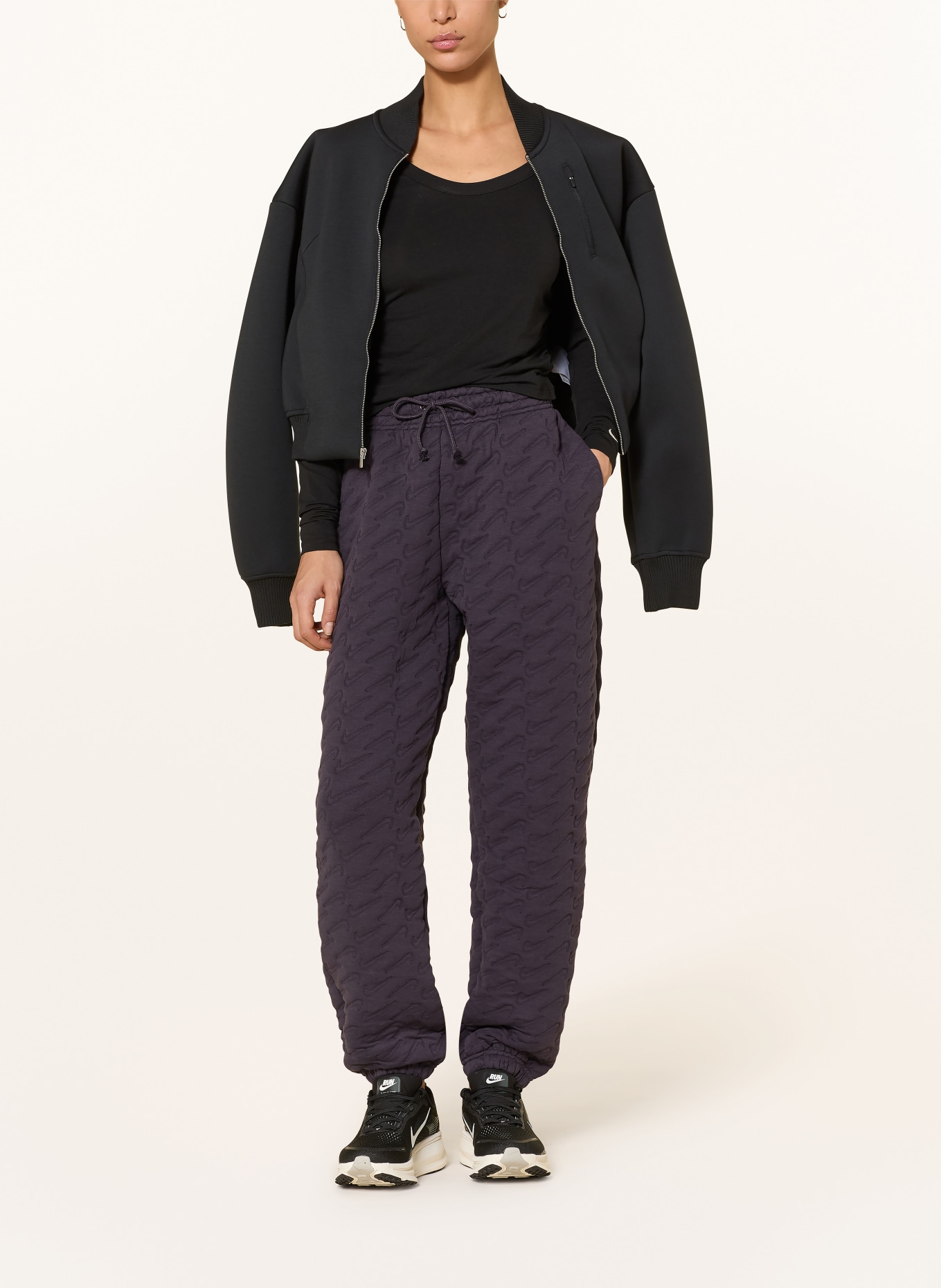 Nike Longsleeve SPORTSWEAR CHILL KNIT: SCHWARZ