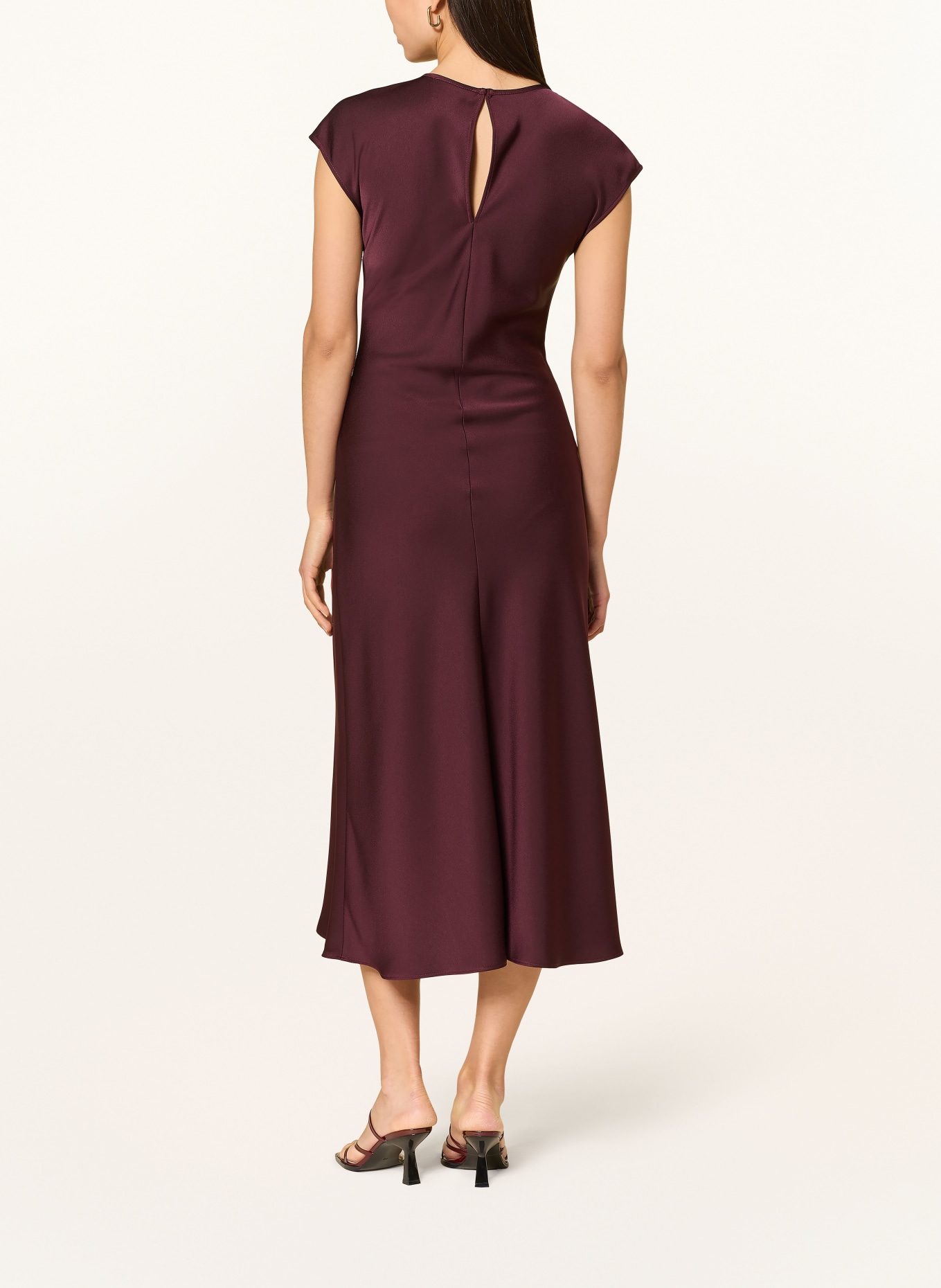 SWING Cocktailkleid: DUNKELROT