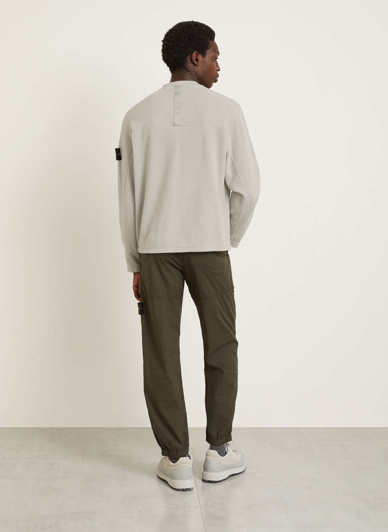 STONE ISLAND Pullover: HELLGRAU