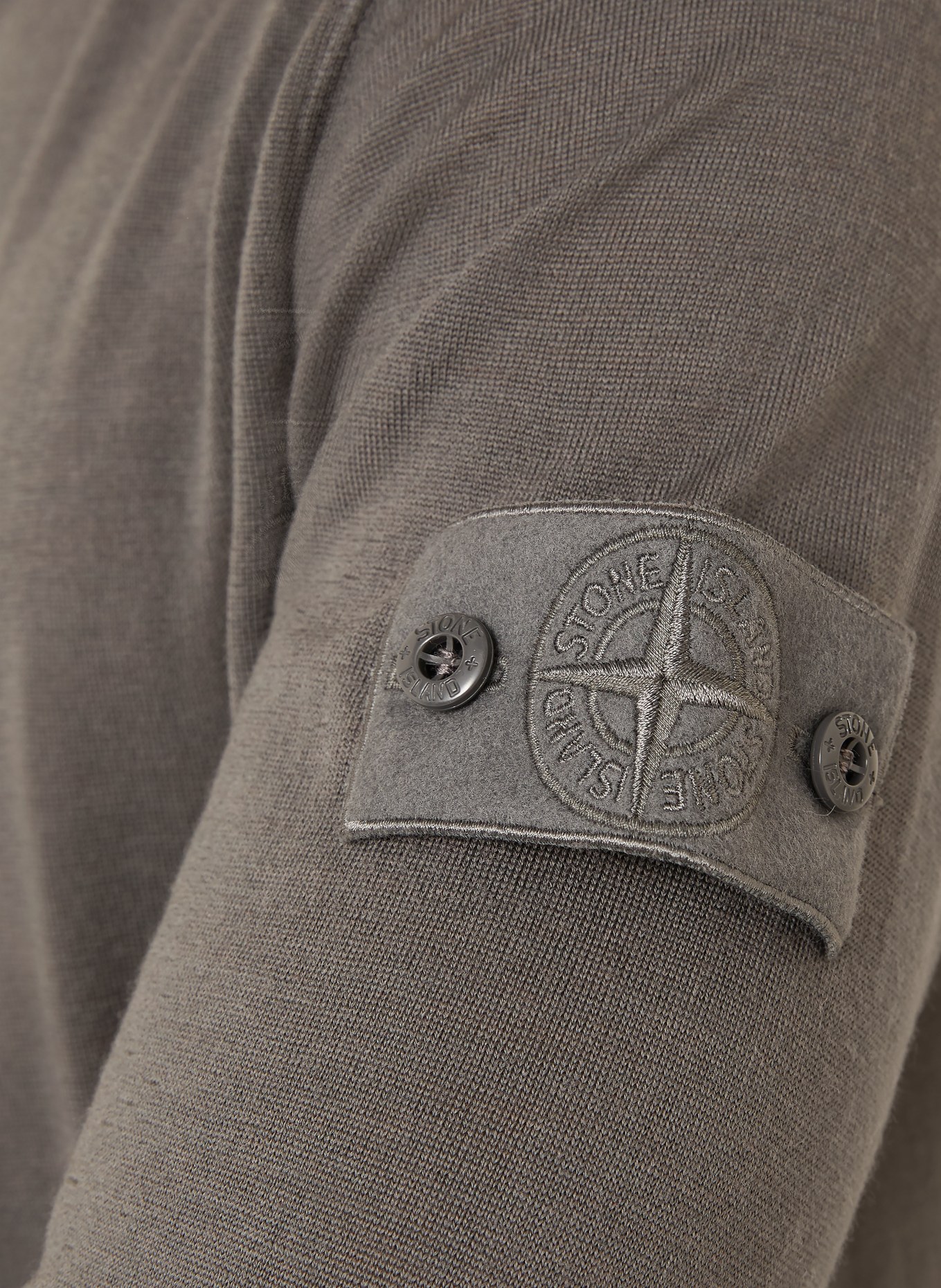 STONE ISLAND Pullover GHOST: DUNKELGRAU