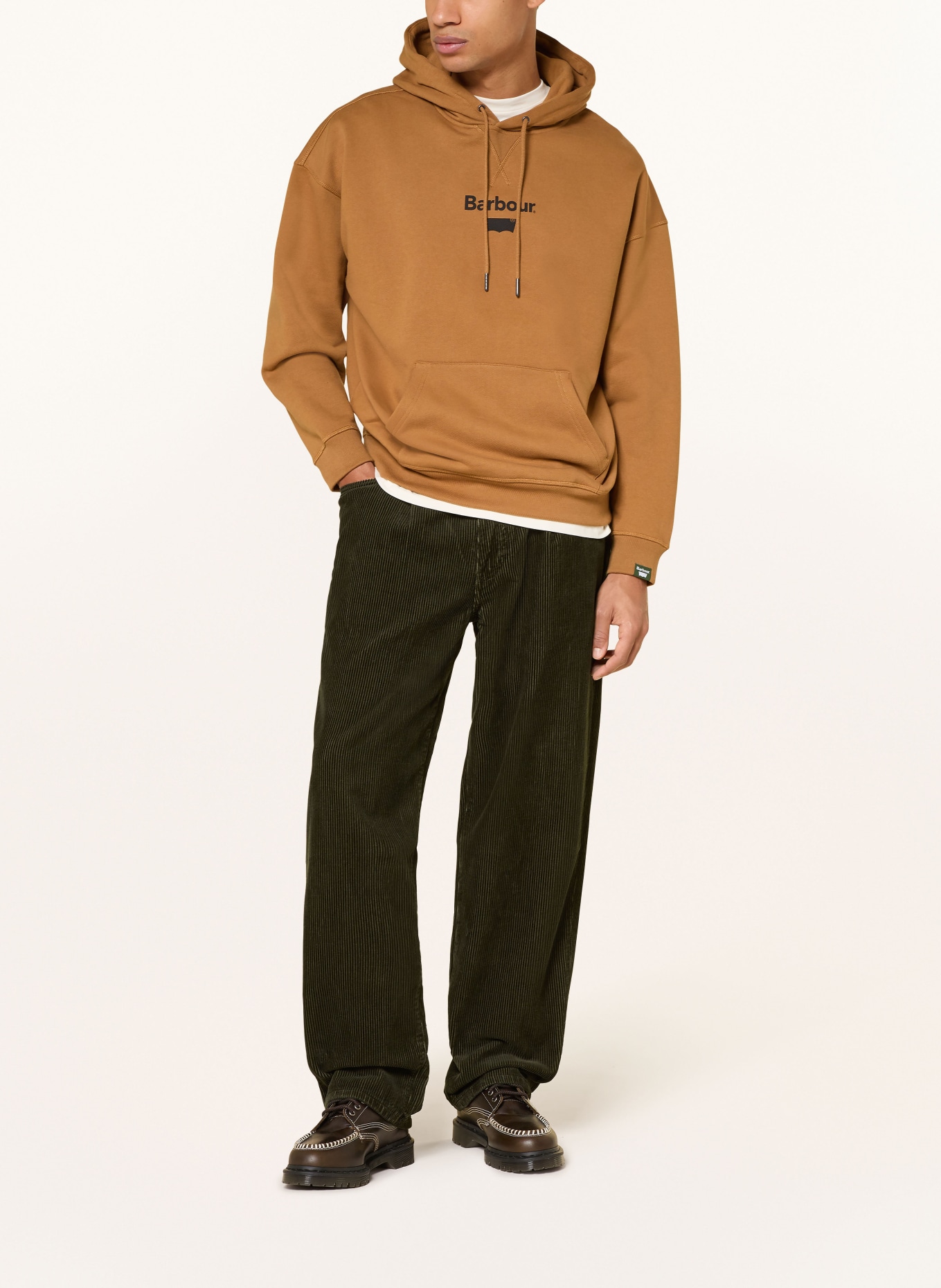 Barbour Cordhose 578 Regular Fit: SG51 rosin