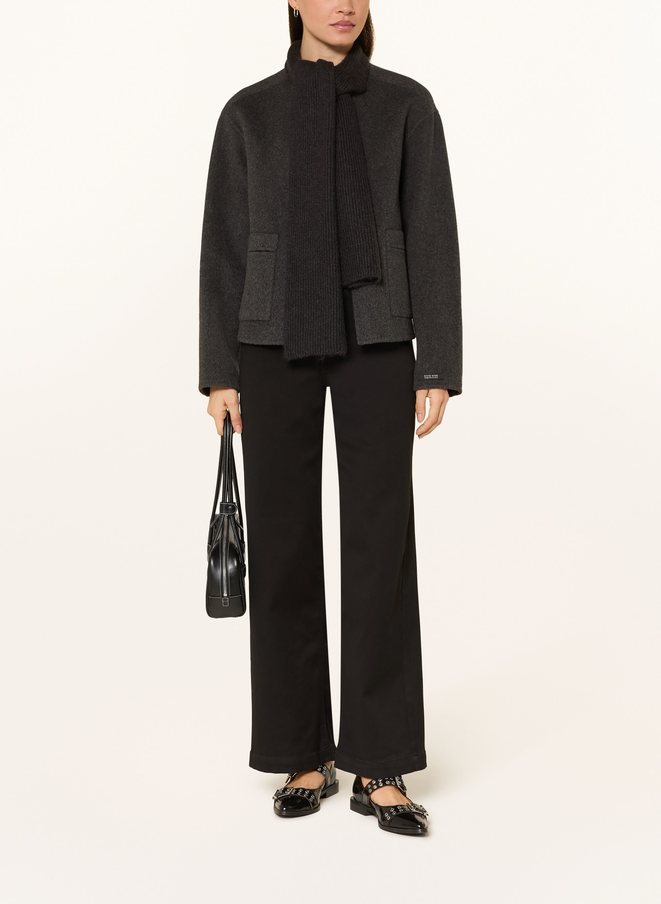 ONLY Wide Leg Jeans: BLACK DENIM