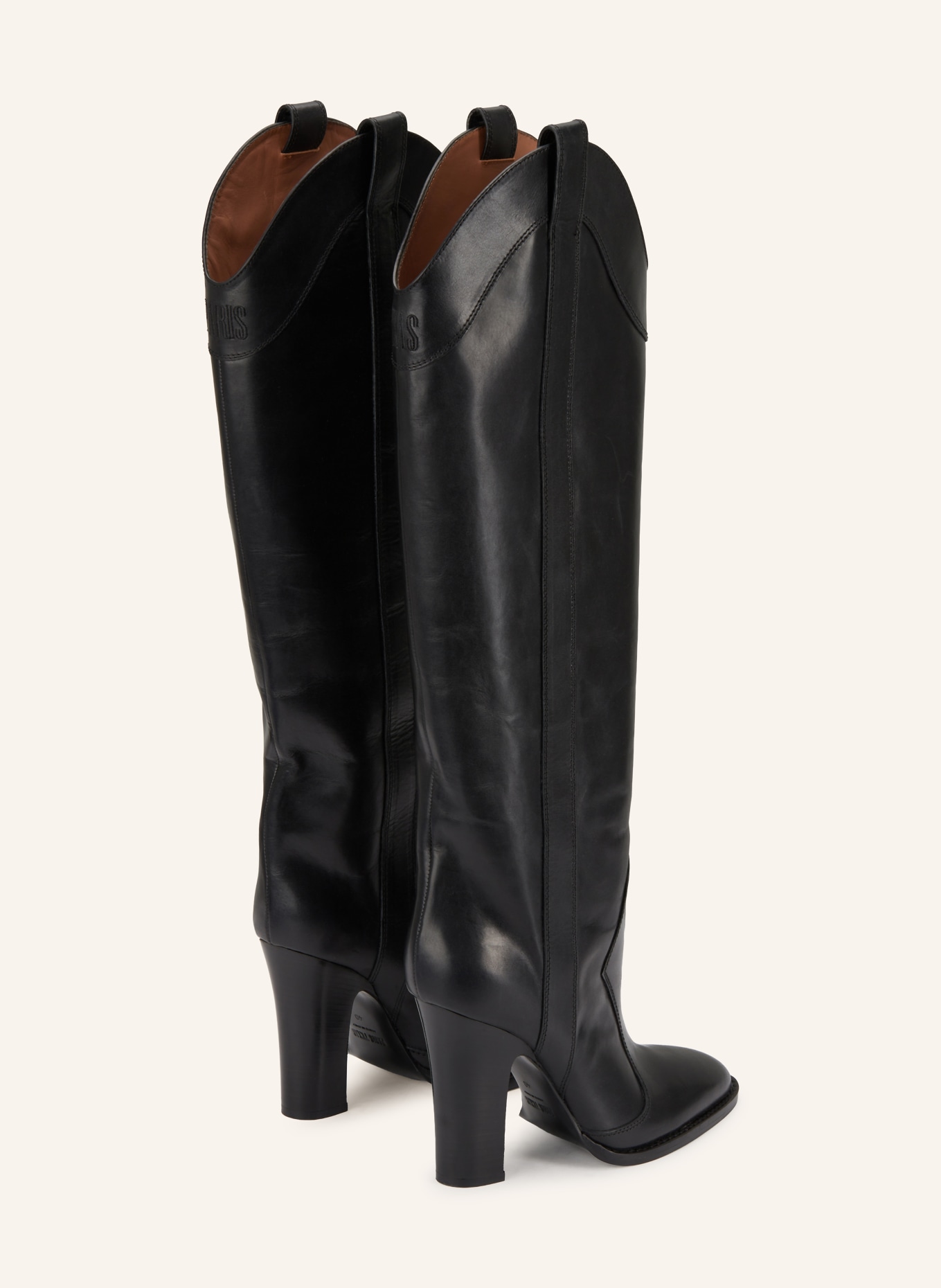 PARIS TEXAS Cowboy Boots LAVINIA: SCHWARZ