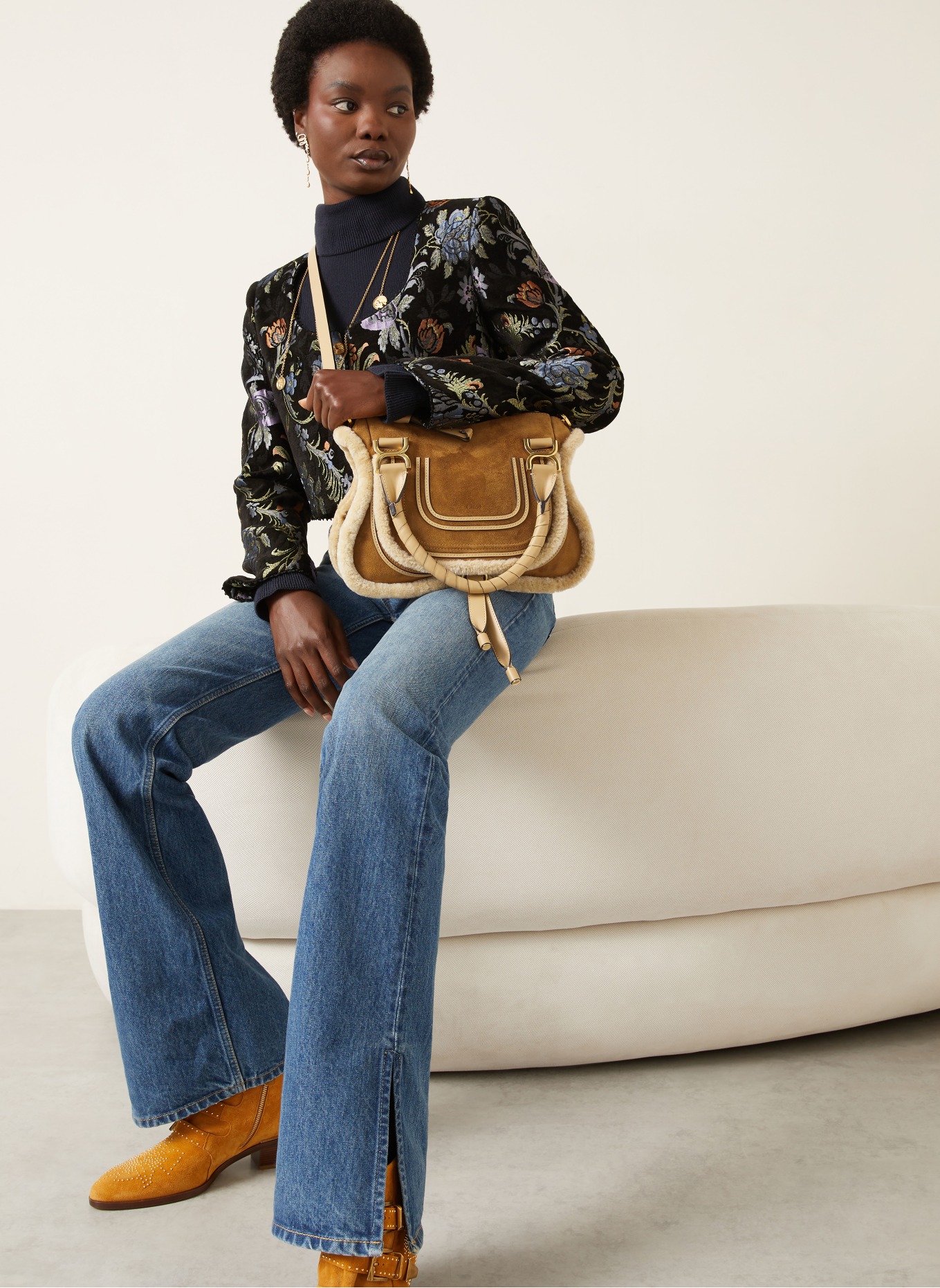 Chloé Torebka MARCIE: Summery Beige