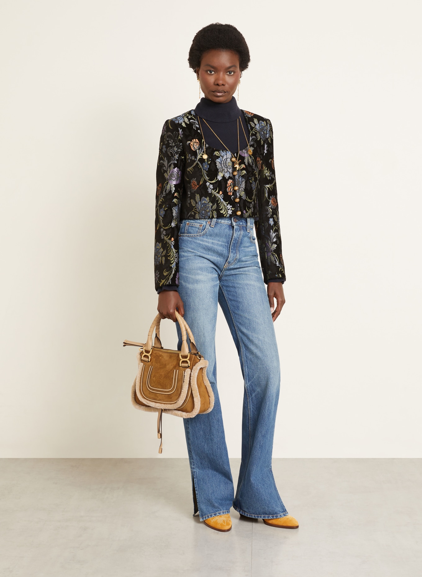 Chloé Torebka MARCIE: Summery Beige