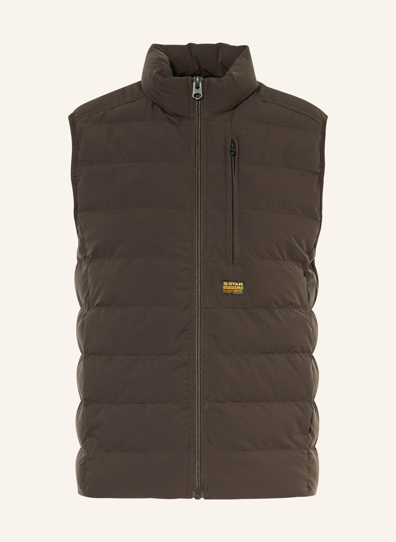 G-Star Steppweste FOUNDATION LINER: DUNKELBRAUN