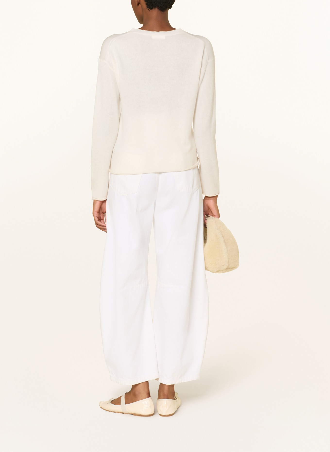 darling harbour Cashmere-Pullover: creme / pastels