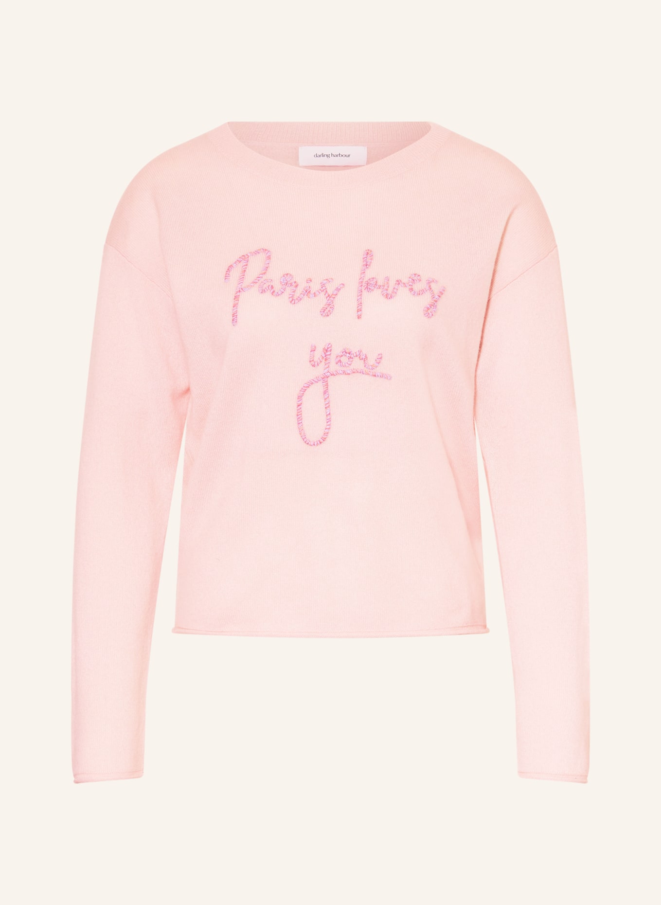 darling harbour Cashmere-Pullover: ROSE