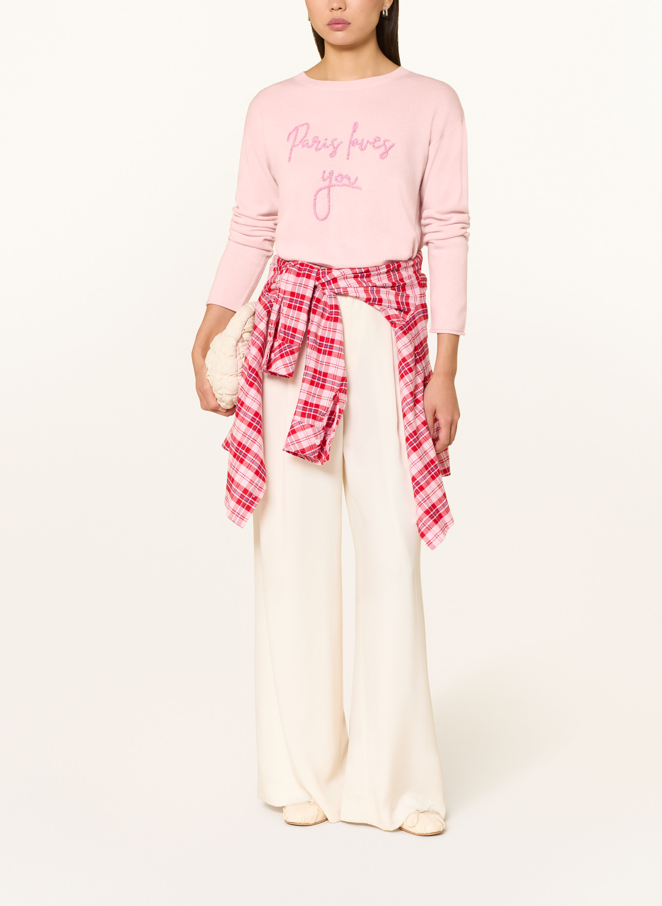 darling harbour Cashmere-Pullover: ROSE