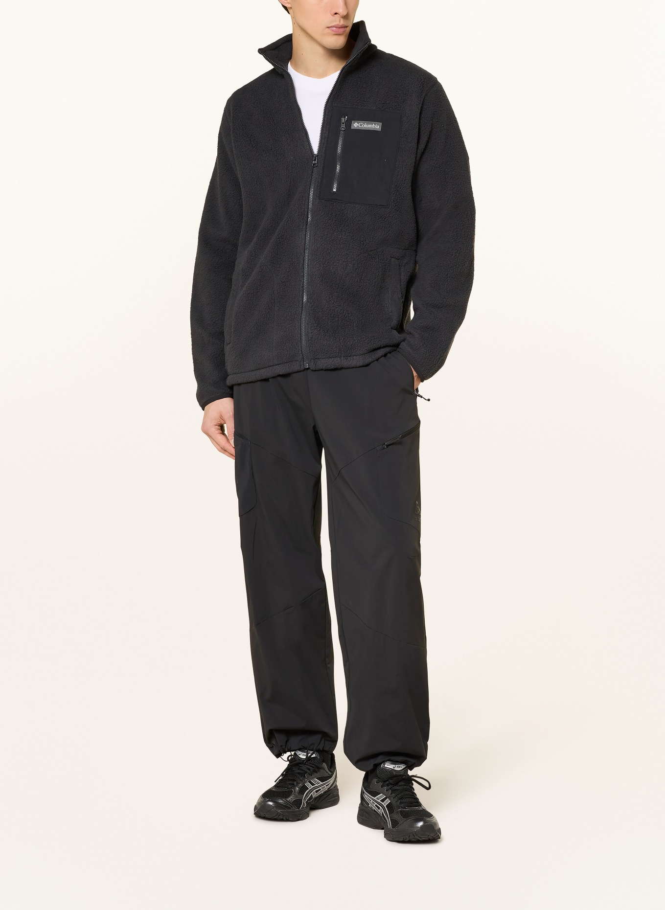 Columbia Fleecejacke JASPER RIDGE™: SCHWARZ