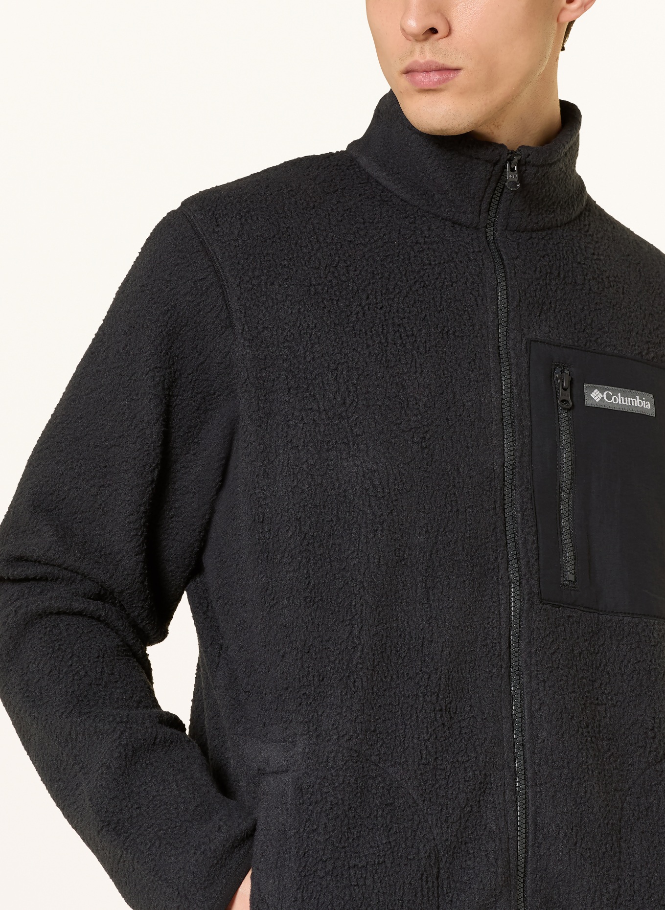 Columbia Fleecejacke JASPER RIDGE™: SCHWARZ