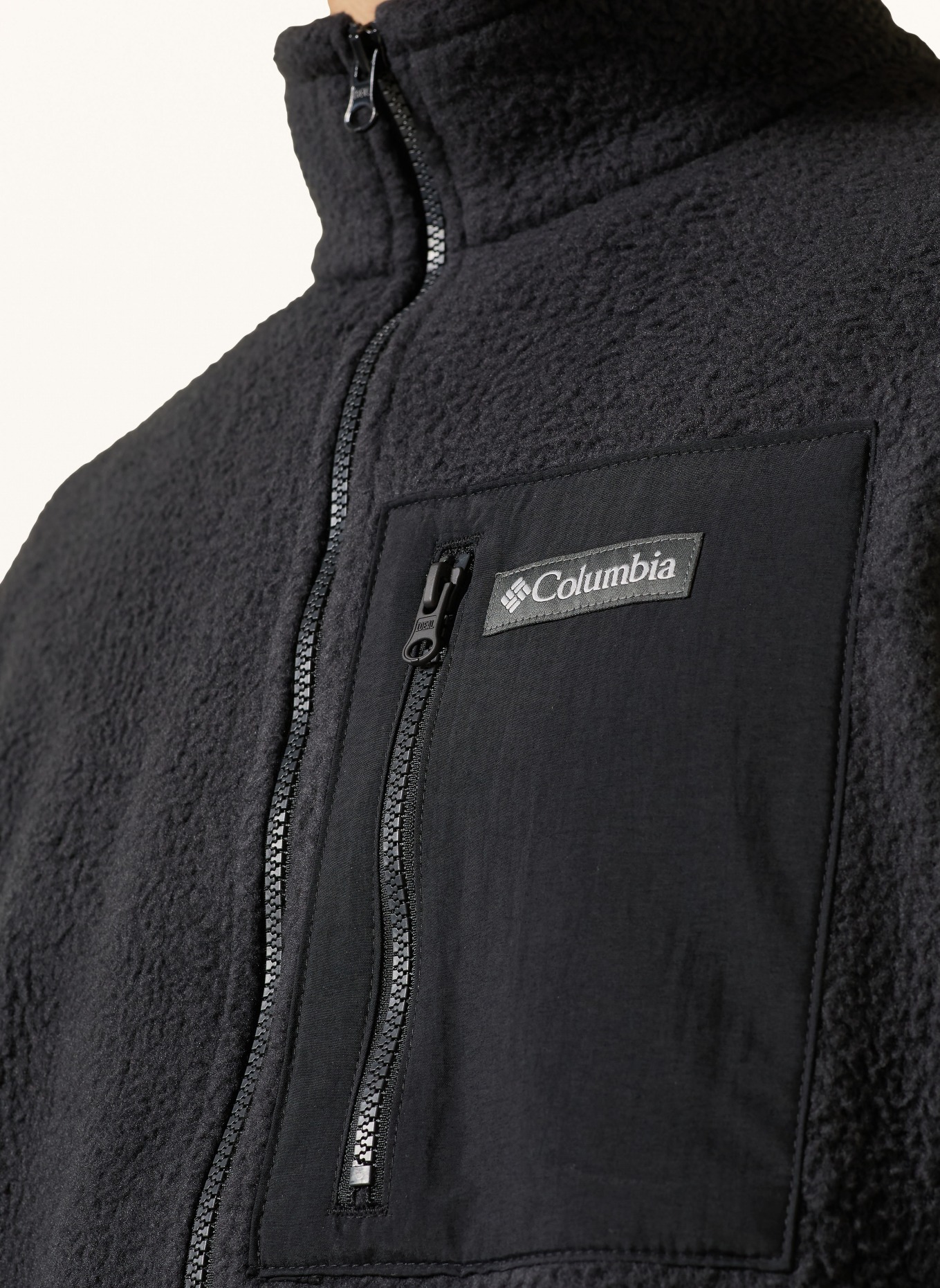 Columbia Fleecejacke JASPER RIDGE™: SCHWARZ