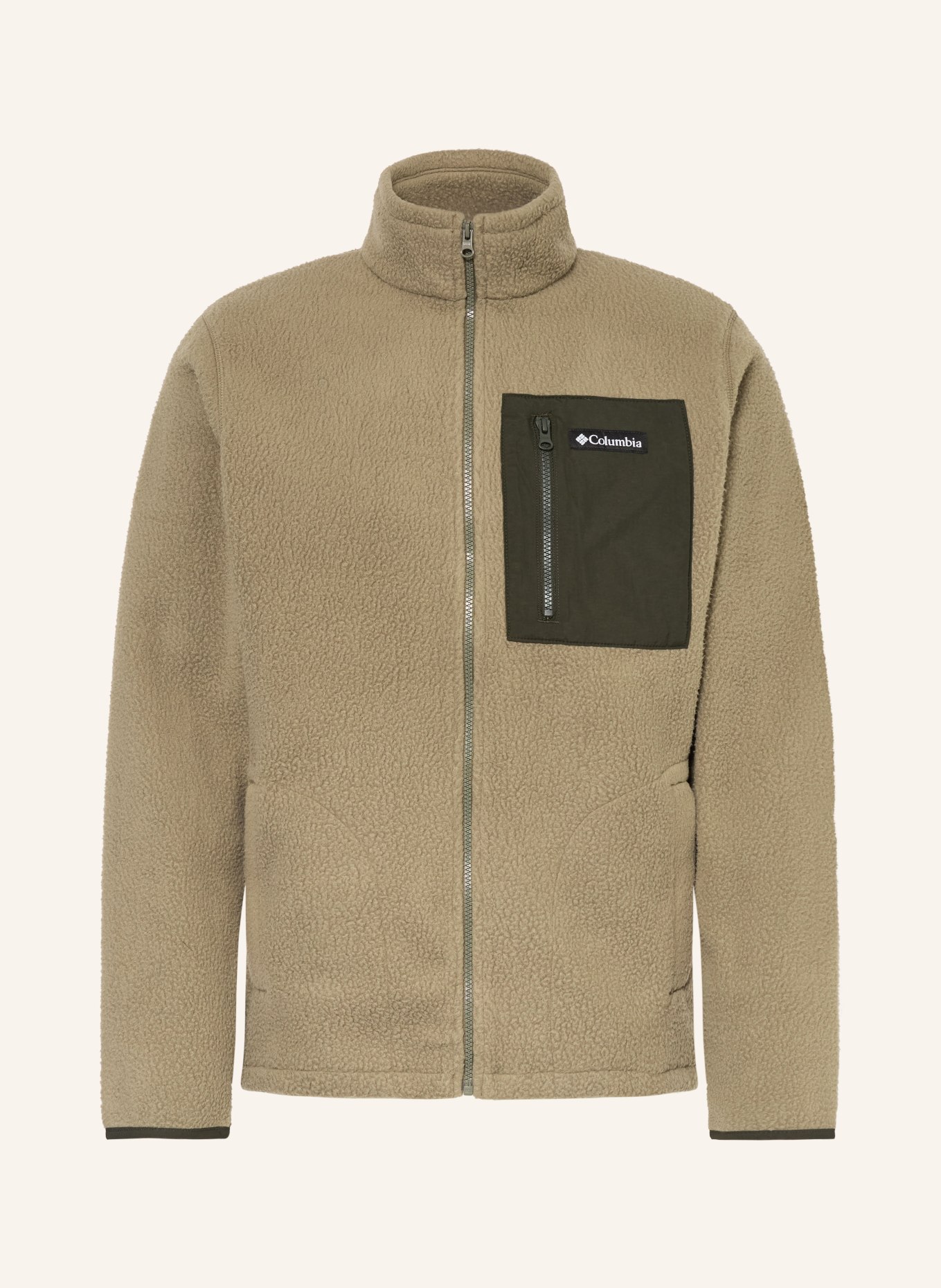 Columbia Fleecejacke JASPER RIDGE™: KHAKI / DUNKELGRÜN