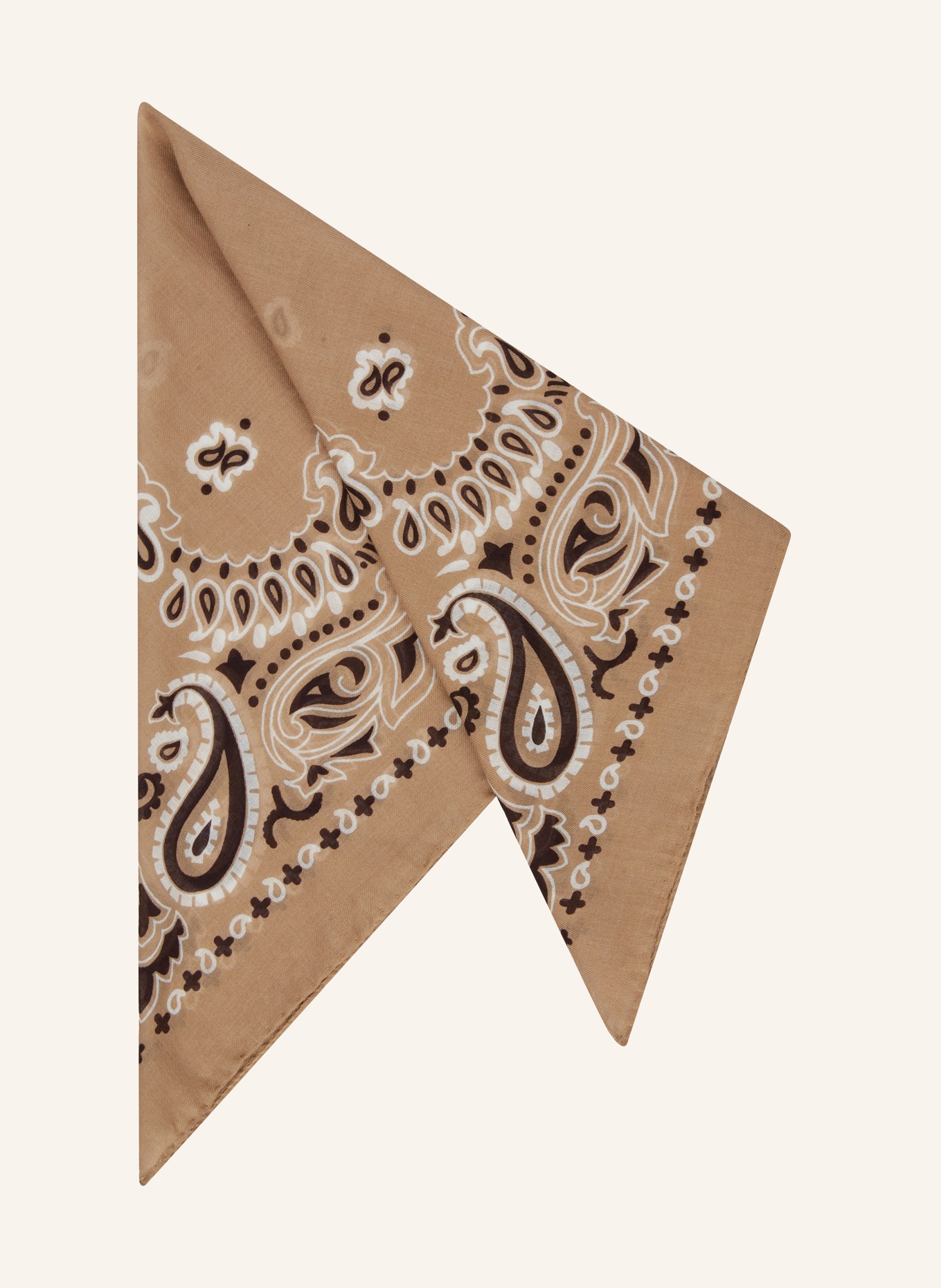 destin cloth: BEIGE / DARK BROWN / WHITE