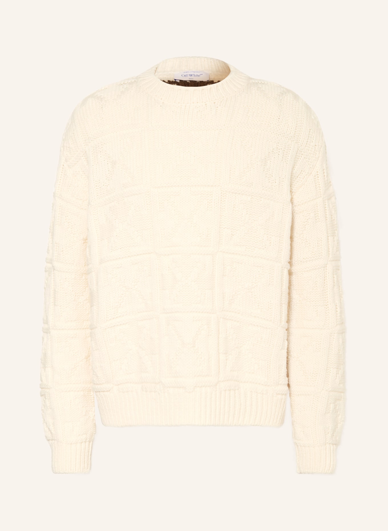 Off-White Pullover: CREME