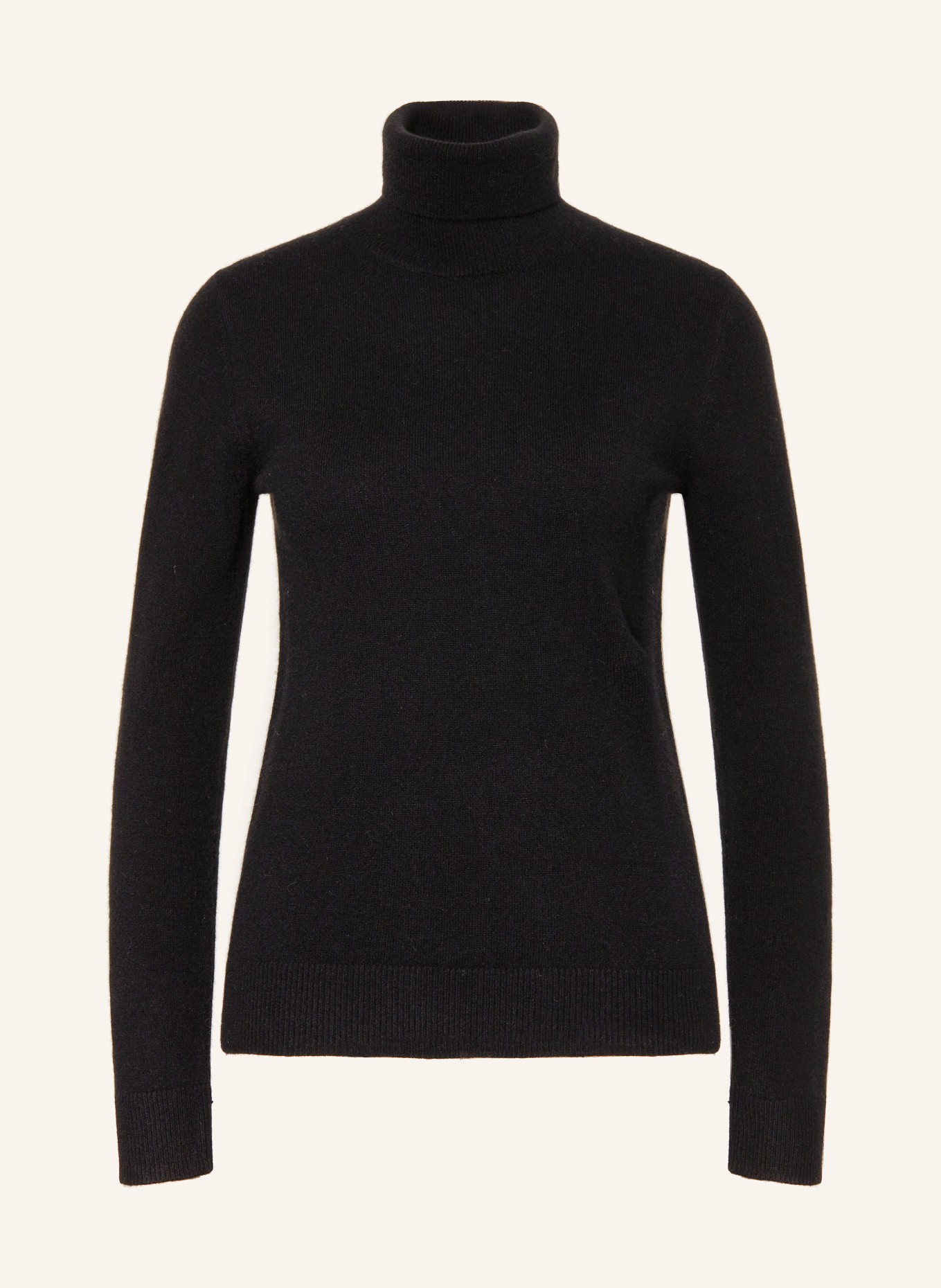 FROM FUTURE Cashmere turtleneck sweater: BLACK