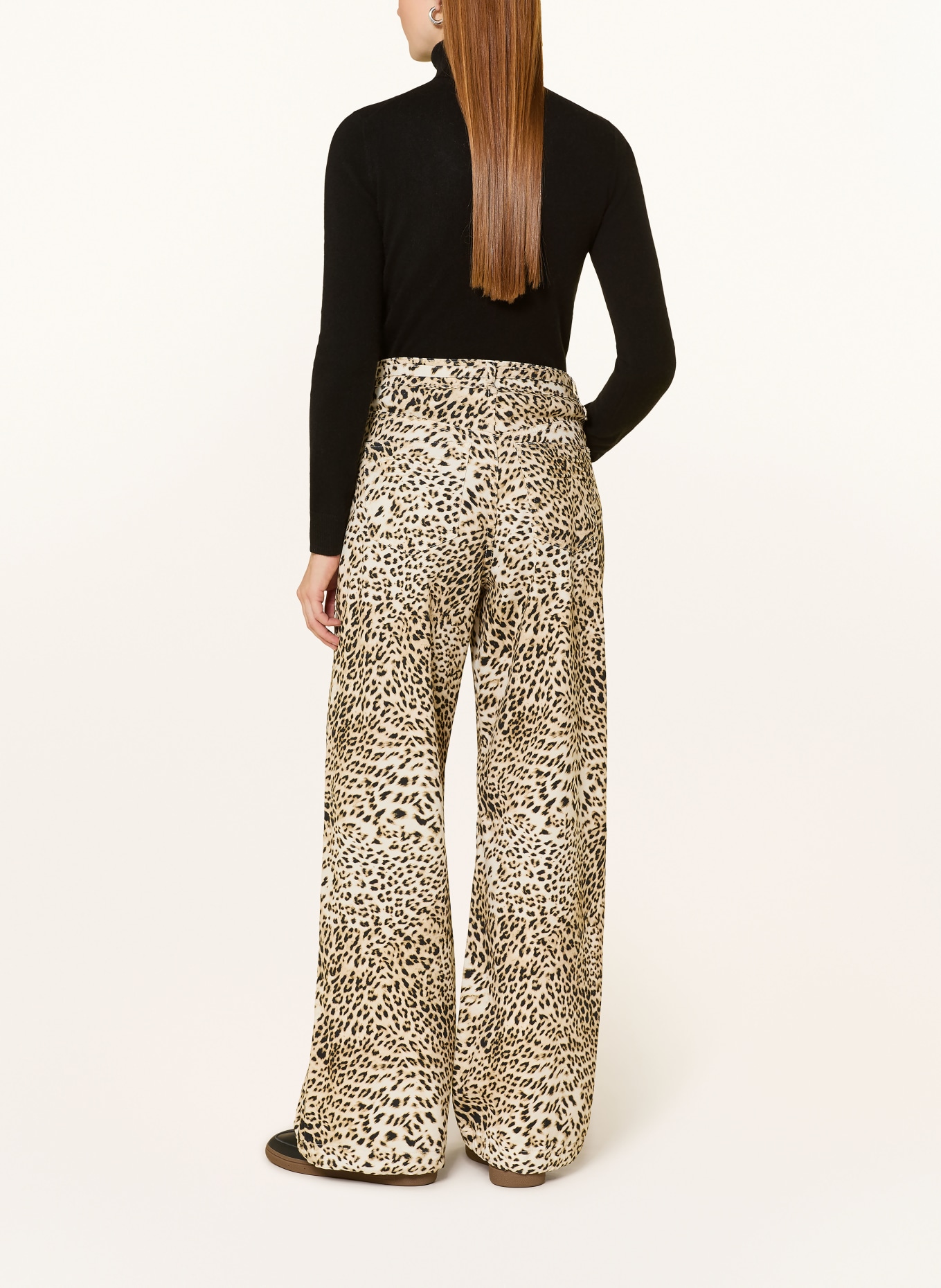 FROM FUTURE Cashmere turtleneck sweater: BLACK