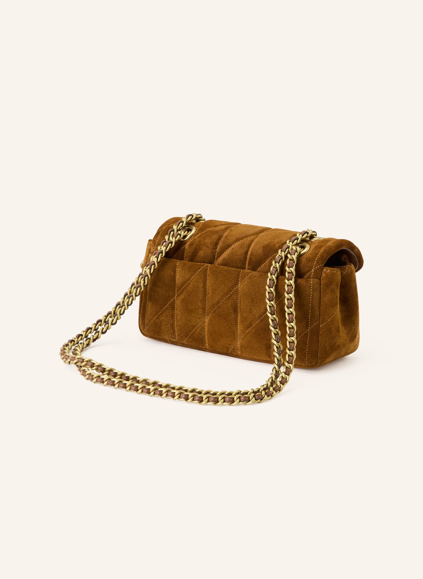 COACH TABBY 26 shoulder bag: BROWN / GOLD