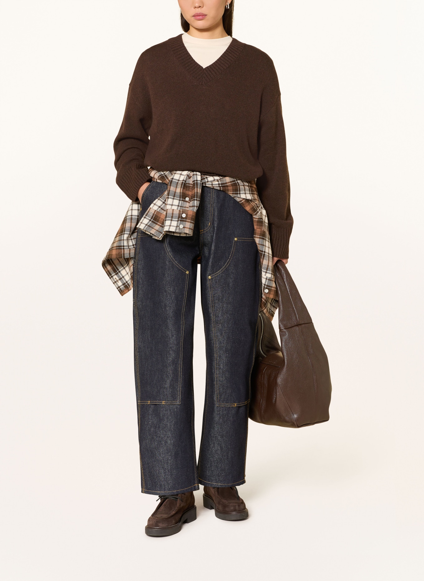 carhartt WIP Barrel jeans BRANDON: 0101 Blue rigid