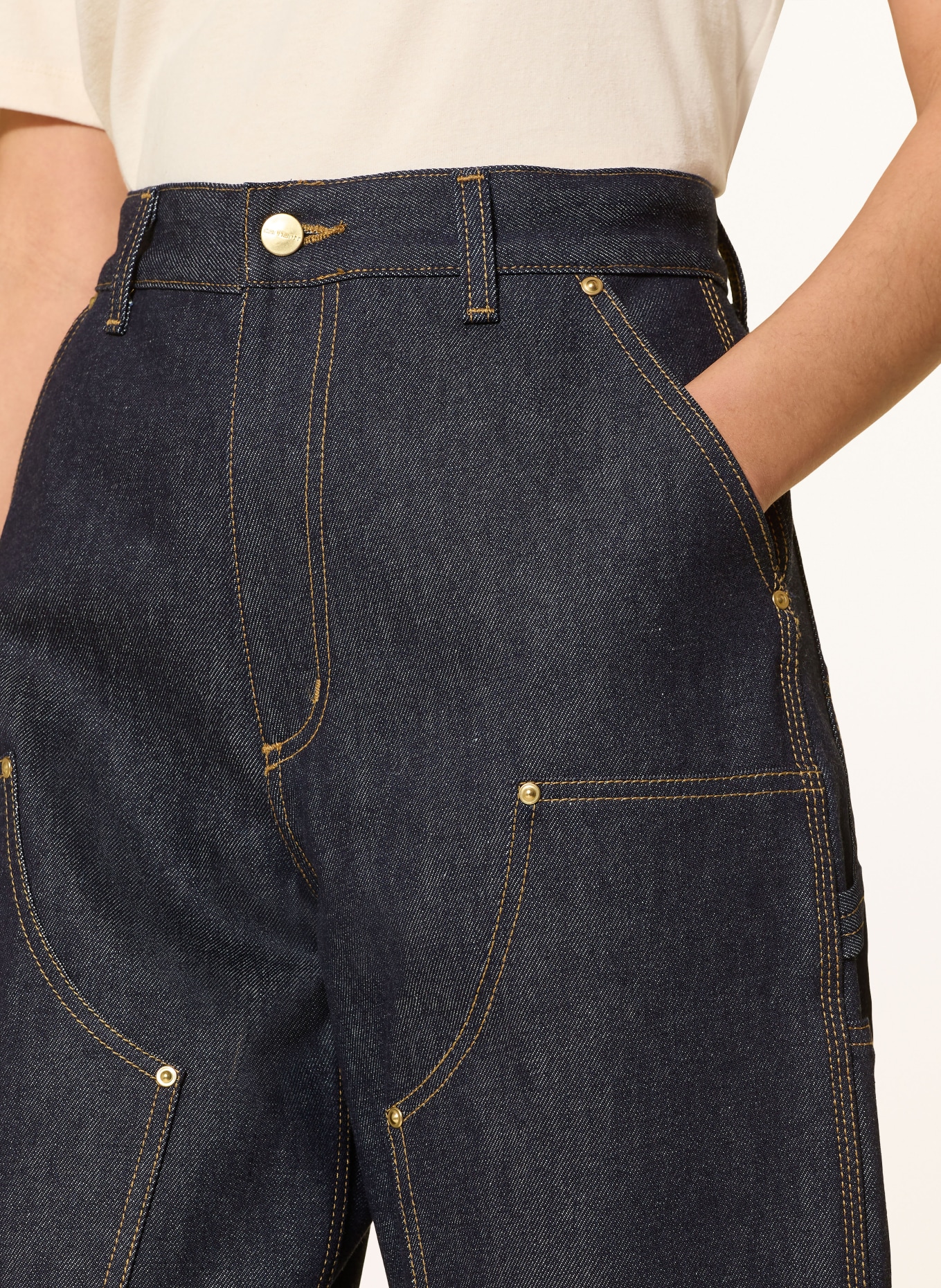 carhartt WIP Barrel jeans BRANDON: 0101 Blue rigid