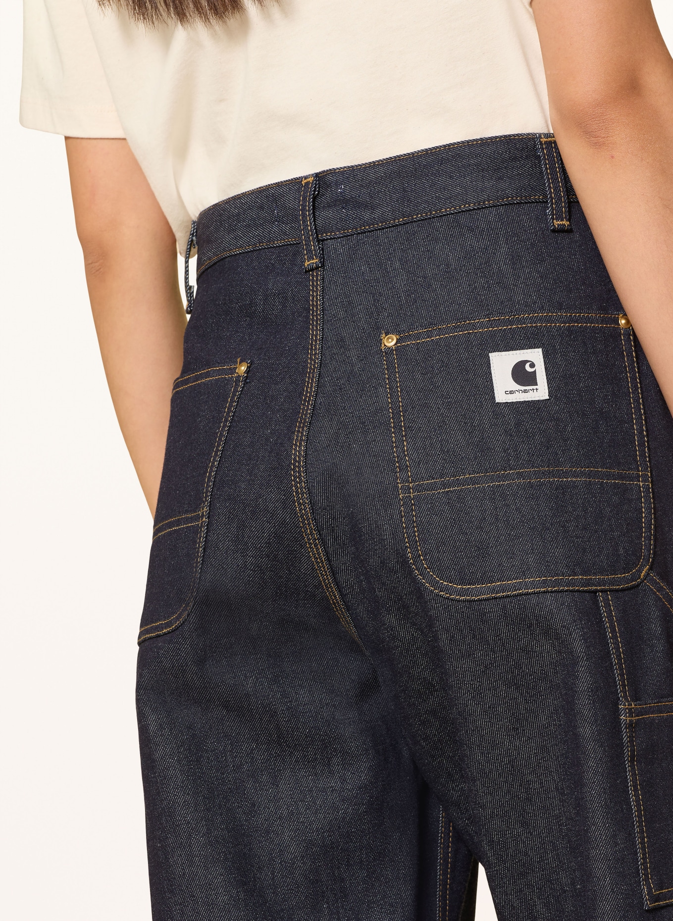 carhartt WIP Barrel jeans BRANDON: 0101 Blue rigid