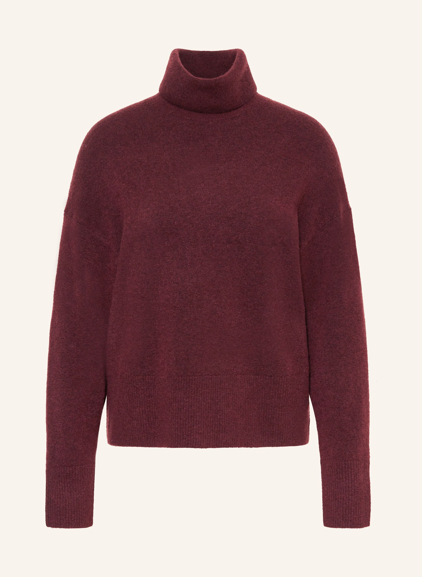 Marc O'Polo DENIM Rollkragenpullover: DUNKELROT