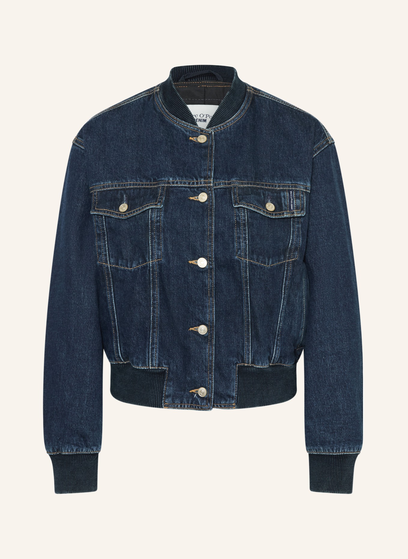 Marc O'Polo DENIM Jeansblouson: DUNKELBLAU