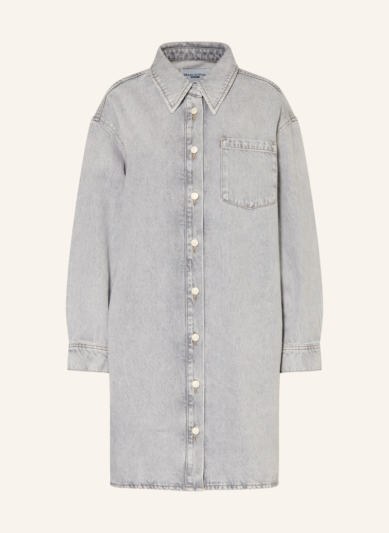 Marc O'Polo DENIM Jeanskleid: HELLBLAU