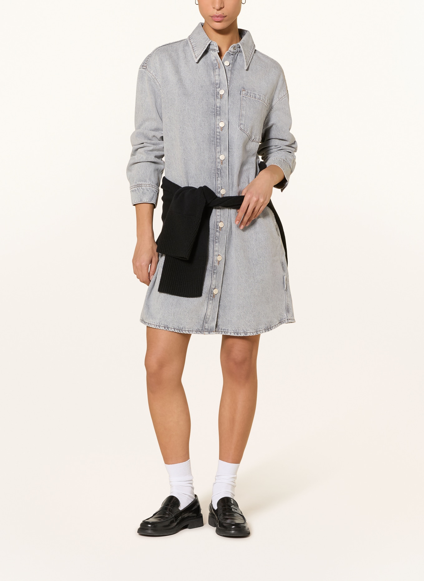 Marc O'Polo DENIM Jeanskleid: HELLBLAU