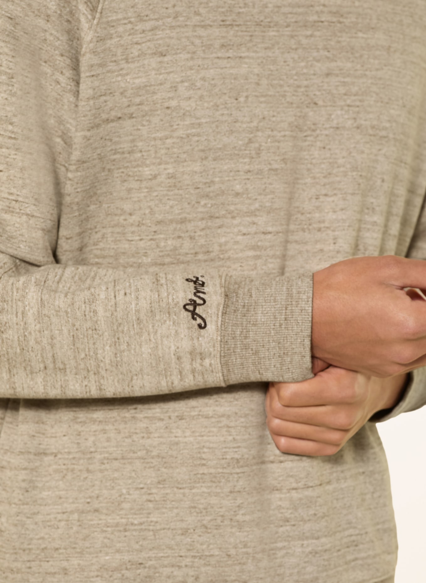 SCOTCH & SODA Sweatshirt: BEIGE / KHAKI