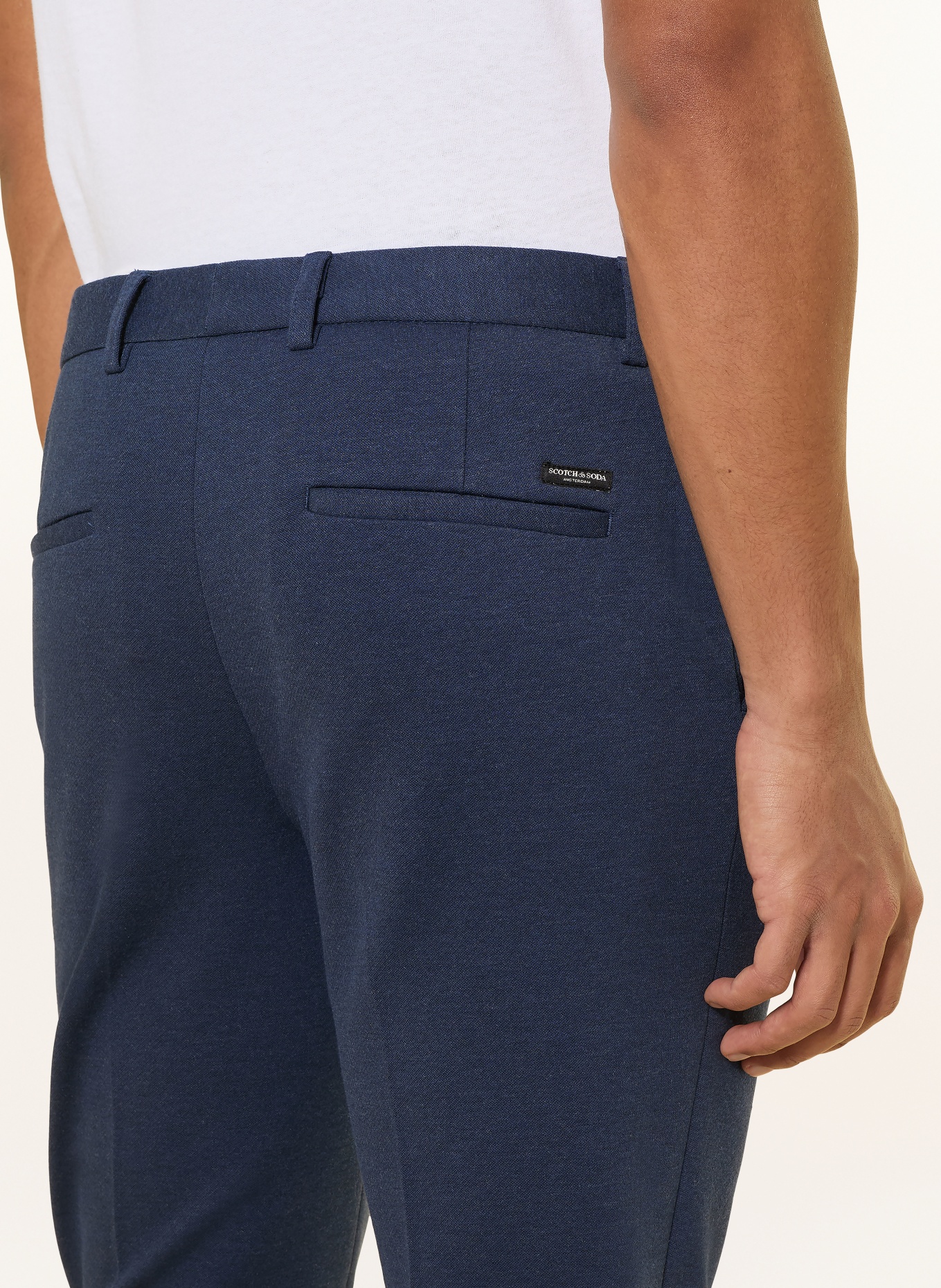 SCOTCH & SODA Chino Slim Fit: DUNKELBLAU