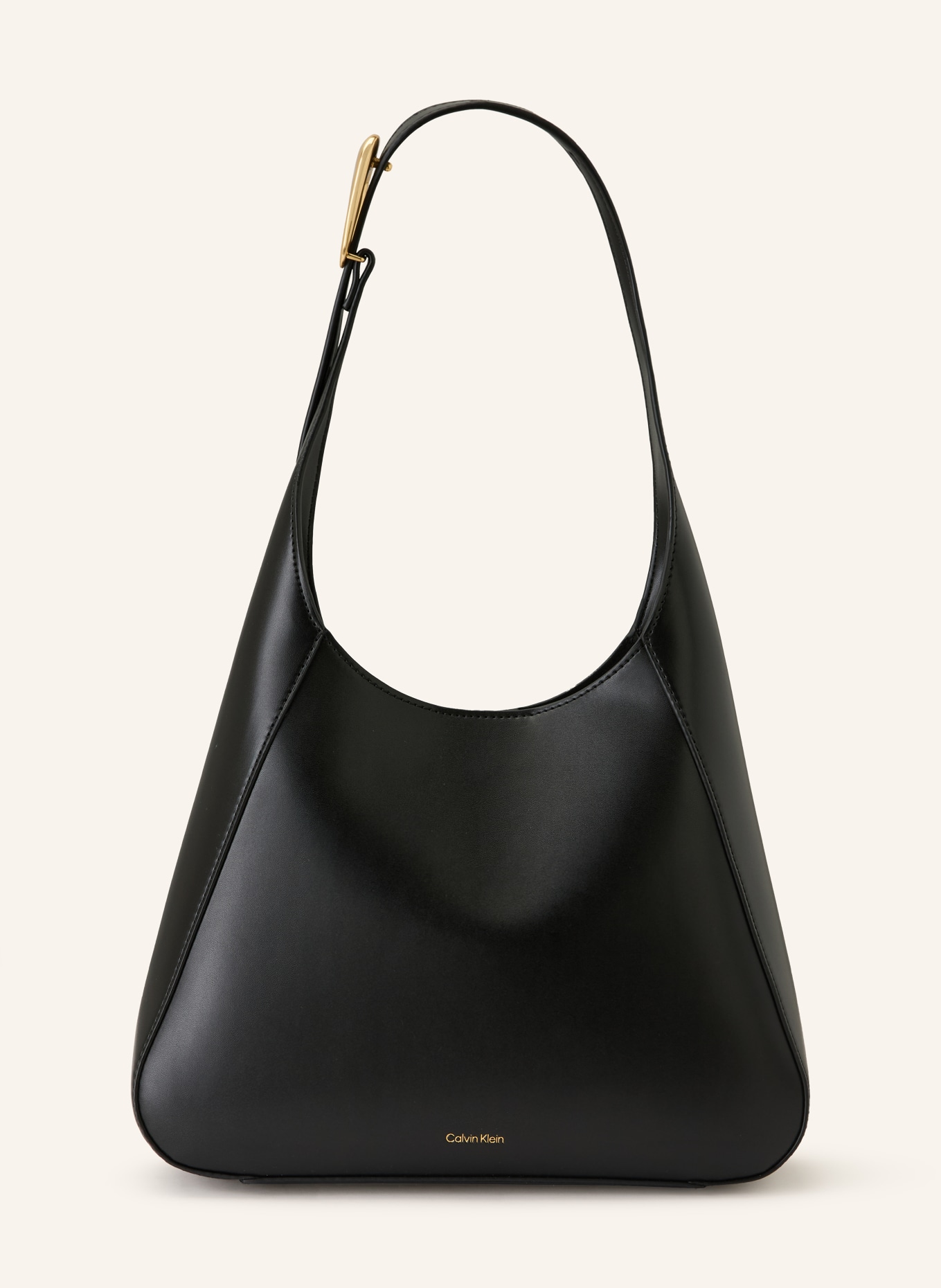 Calvin Klein Schultertasche mit Pouch: SCHWARZ