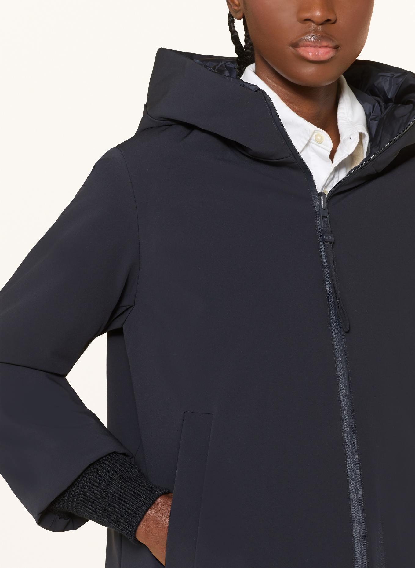 DUNO Daunenjacke RALIA zum Wenden: DUNKELBLAU