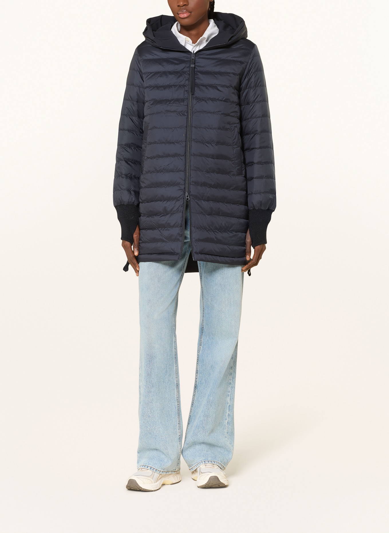 DUNO Daunenjacke RALIA zum Wenden: DUNKELBLAU