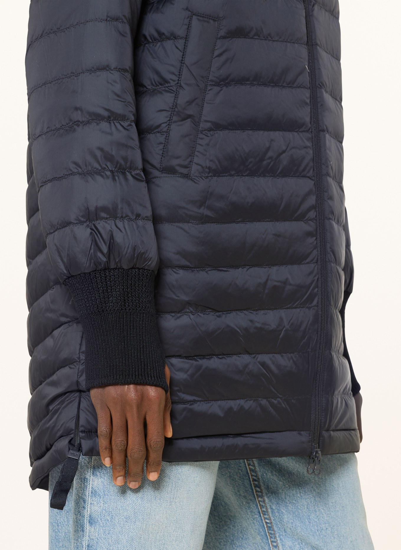 DUNO Daunenjacke RALIA zum Wenden: DUNKELBLAU