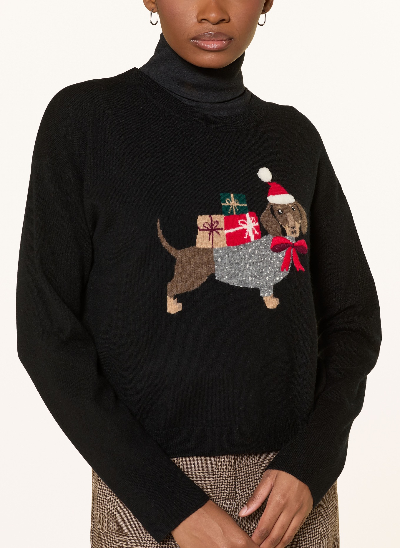 darling harbour Pullover: BLACK