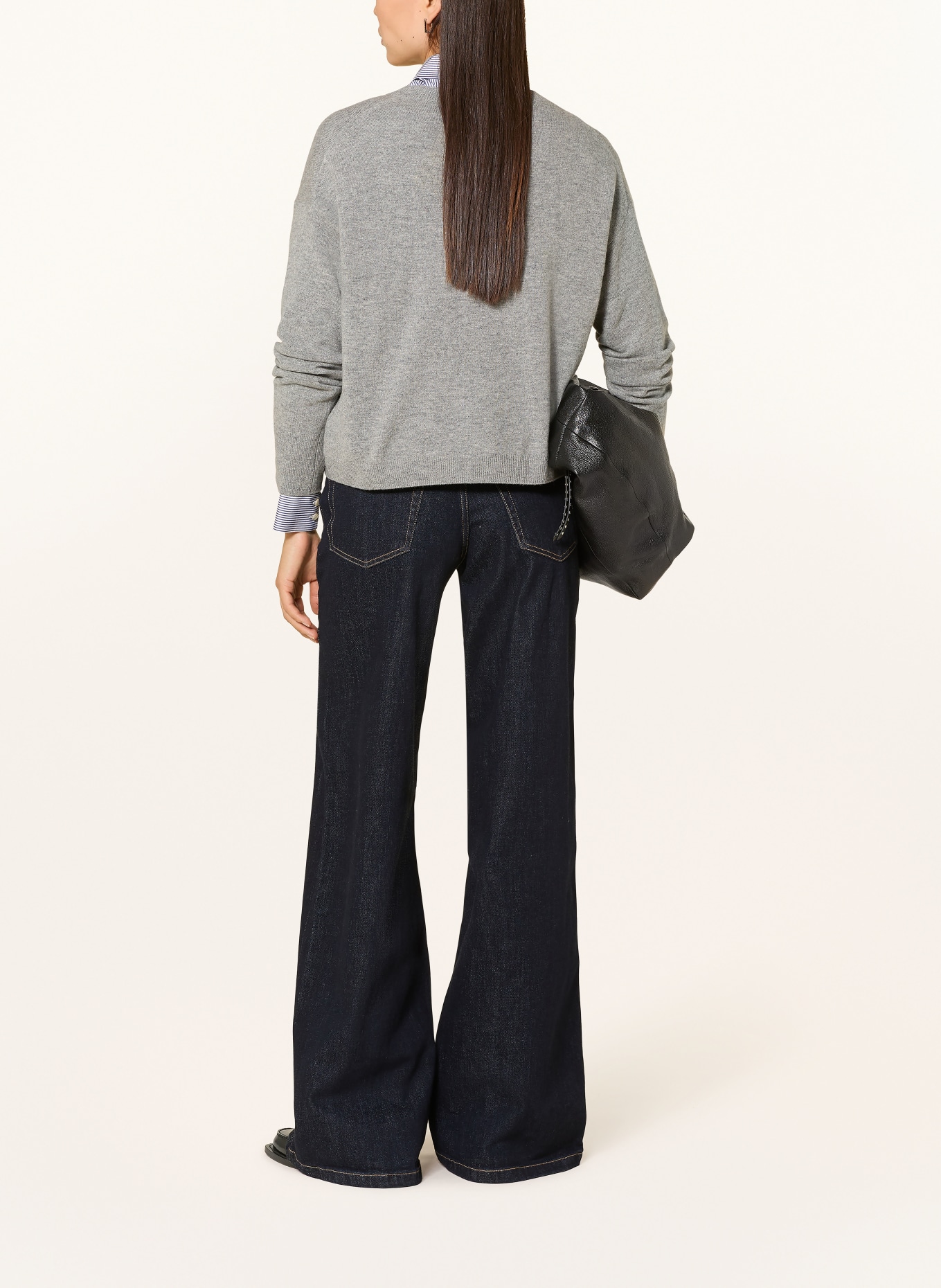 darling harbour Pullover: GREY MELANGE