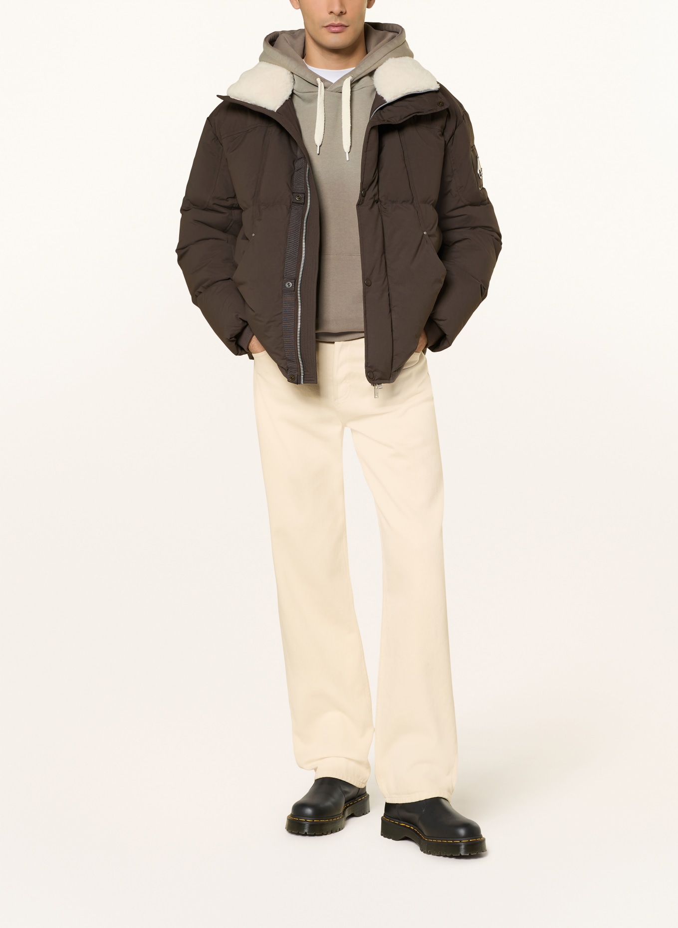 MOOSE KNUCKLES Daunenjacke EVEREST: DUNKELBRAUN