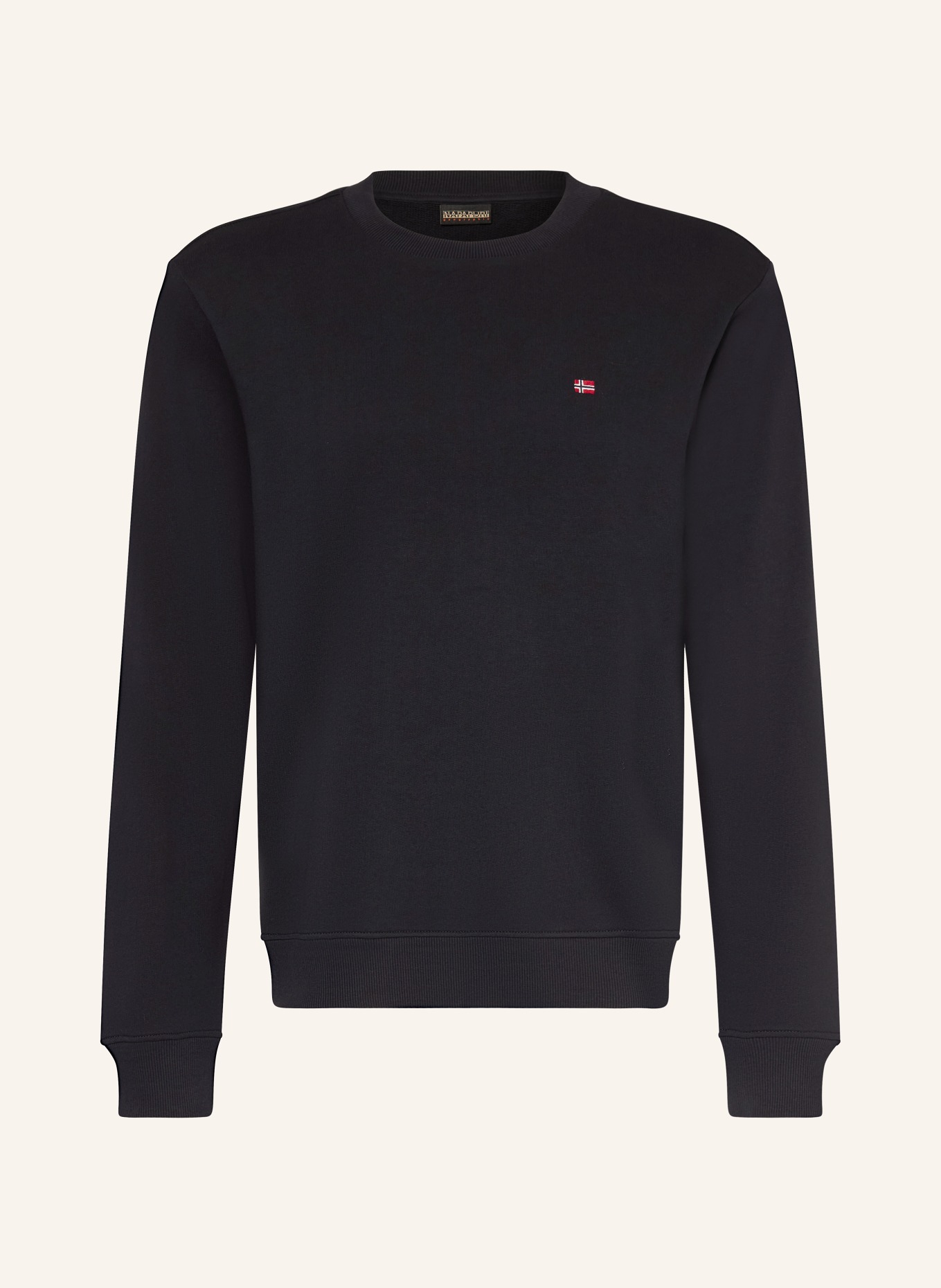 NAPAPIJRI Sweatshirt BALIS: SCHWARZ