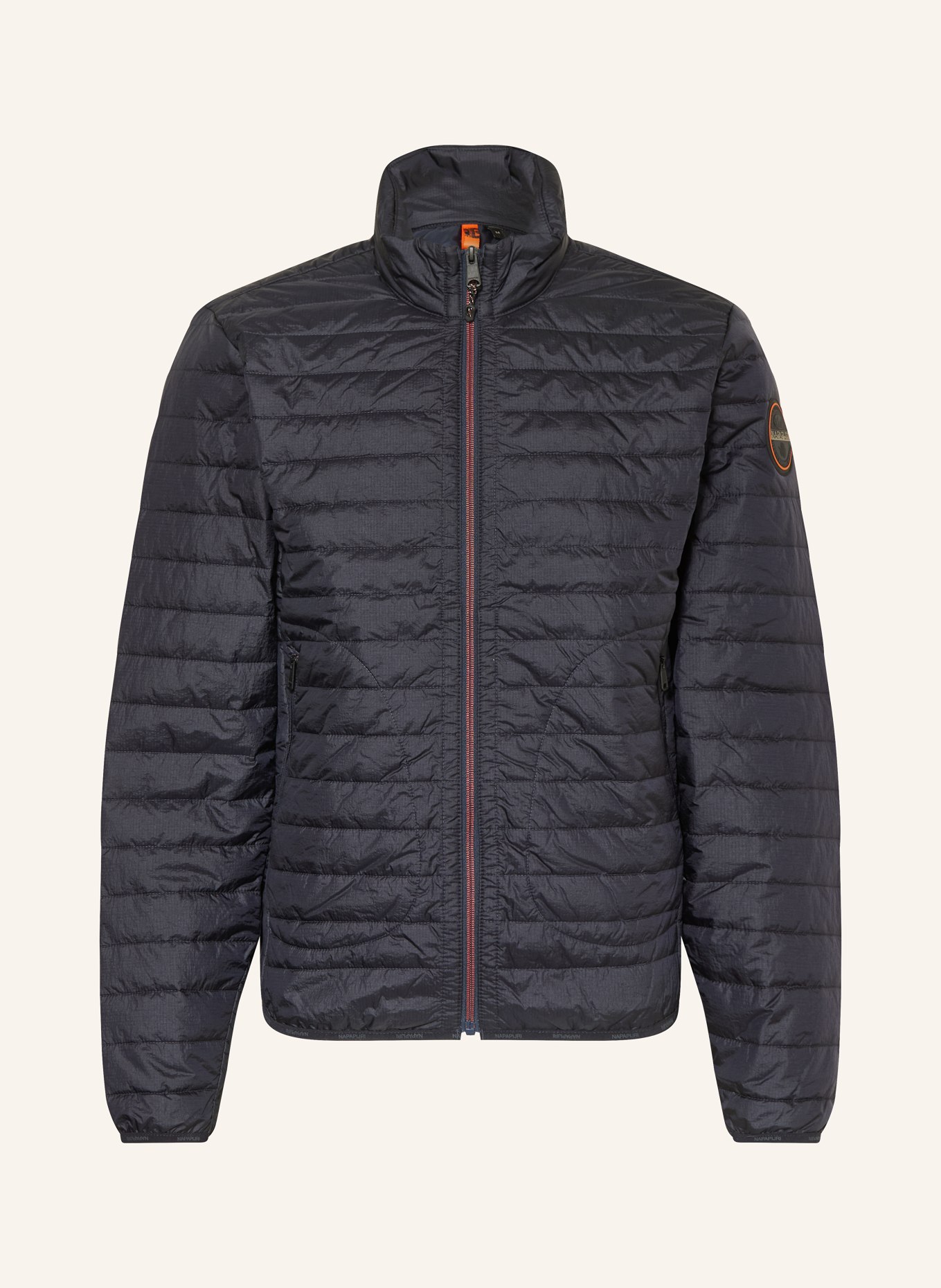 NAPAPIJRI Steppjacke AMIATA: DUNKELBLAU / ORANGE