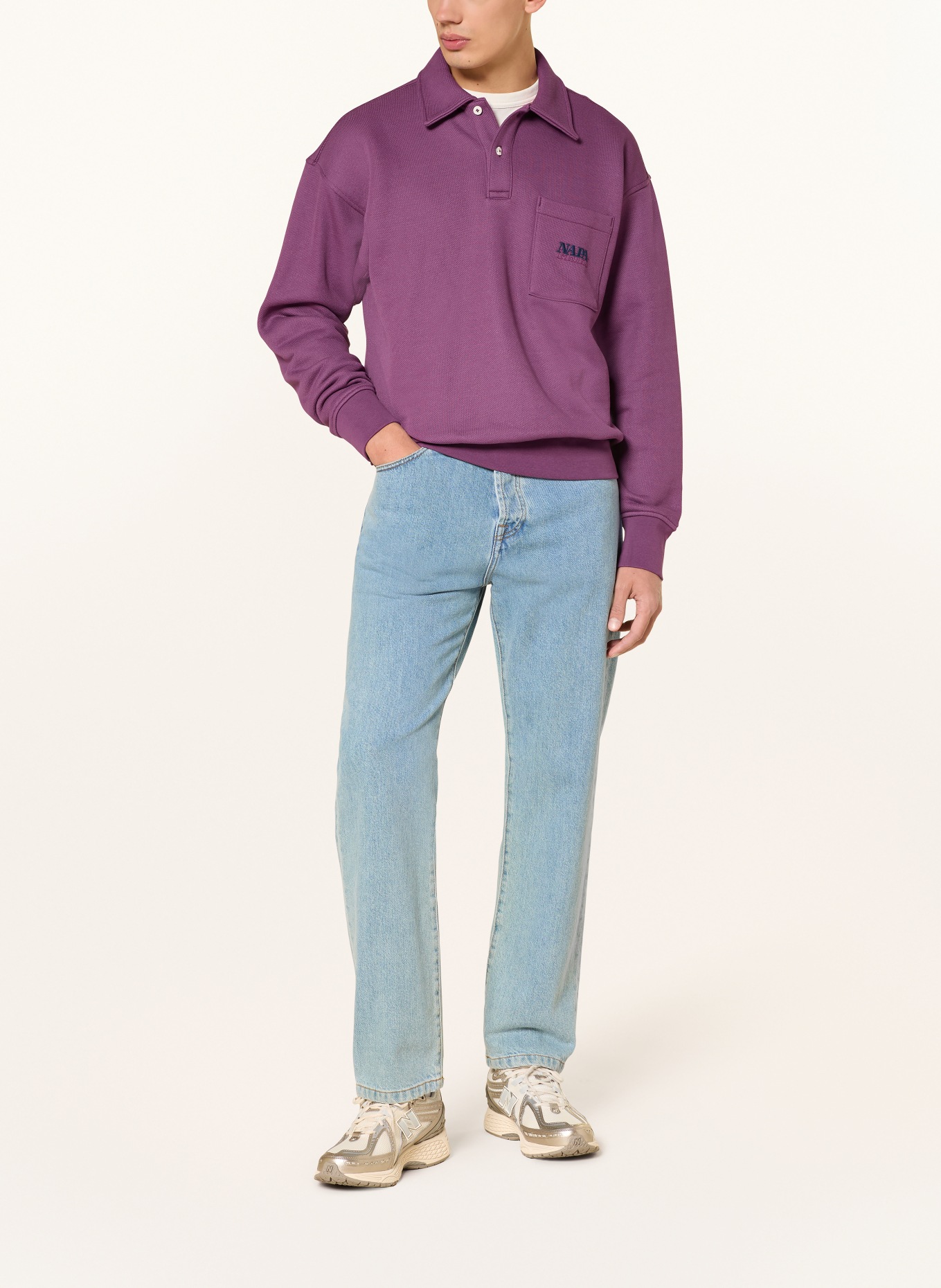 NAPAPIJRI Jersey-Poloshirt MIRRAT: LILA