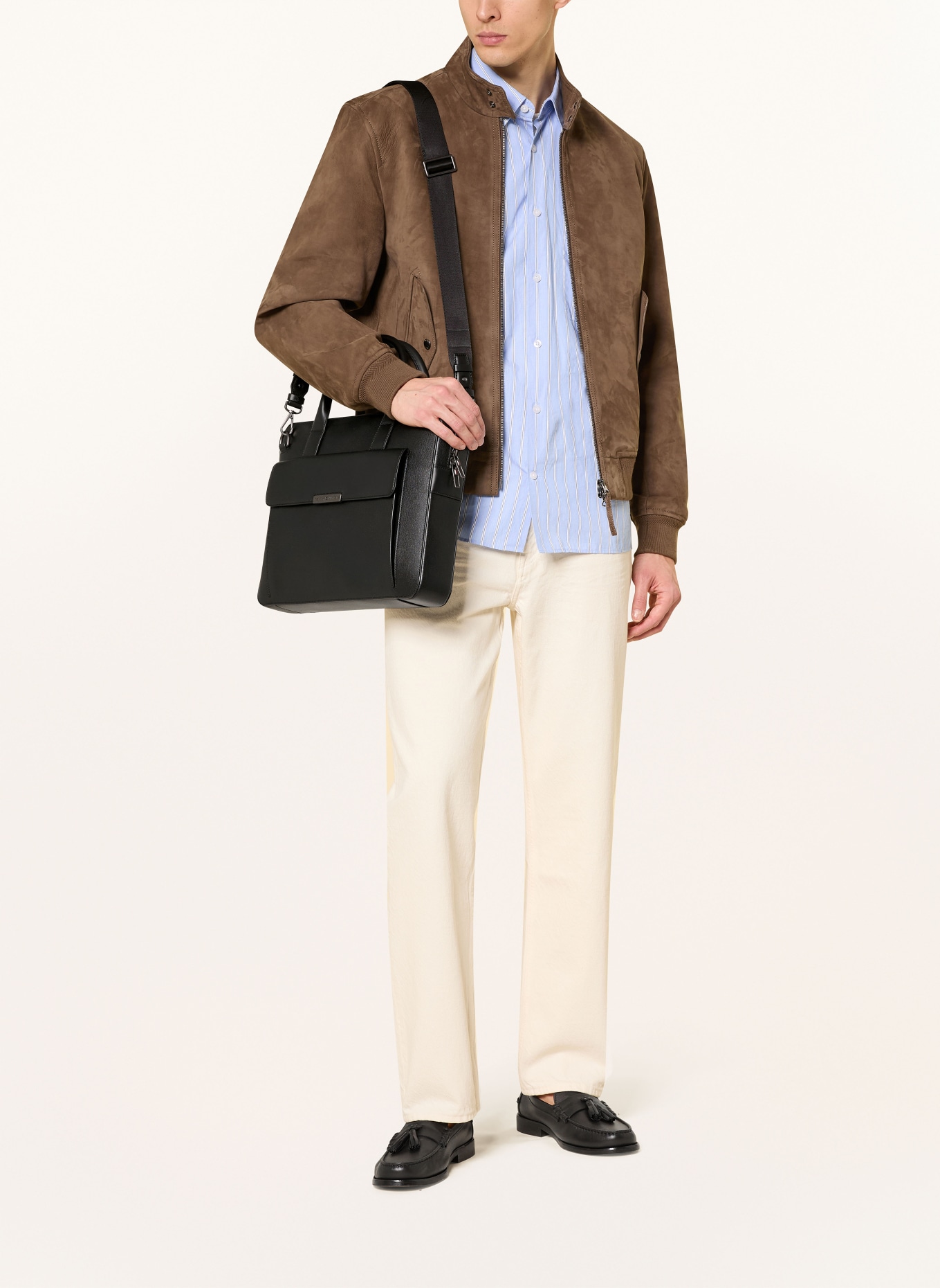 TOMMY HILFIGER torba na laptopa: CZARNY