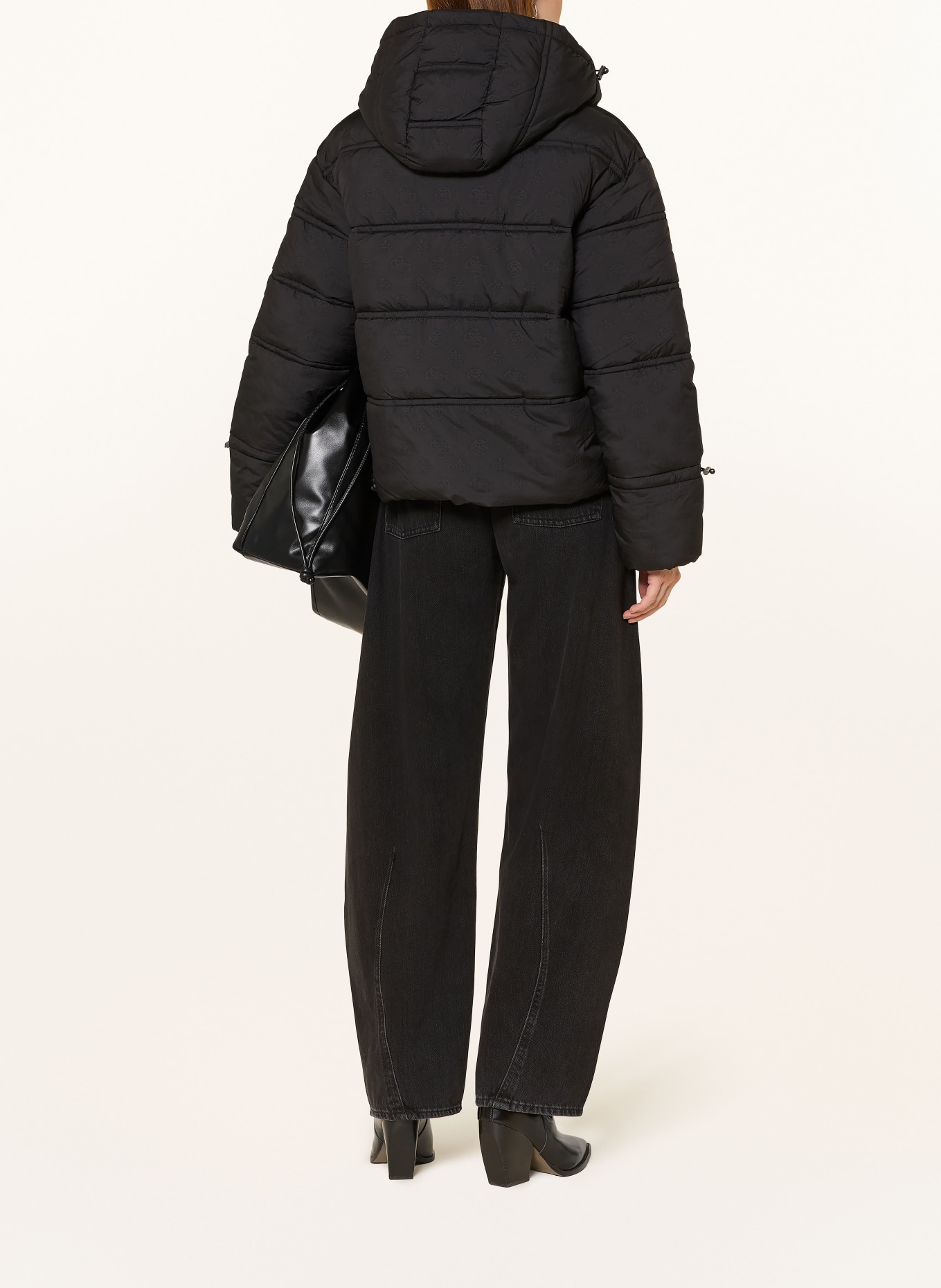 GUESS Steppjacke DAISY: SCHWARZ