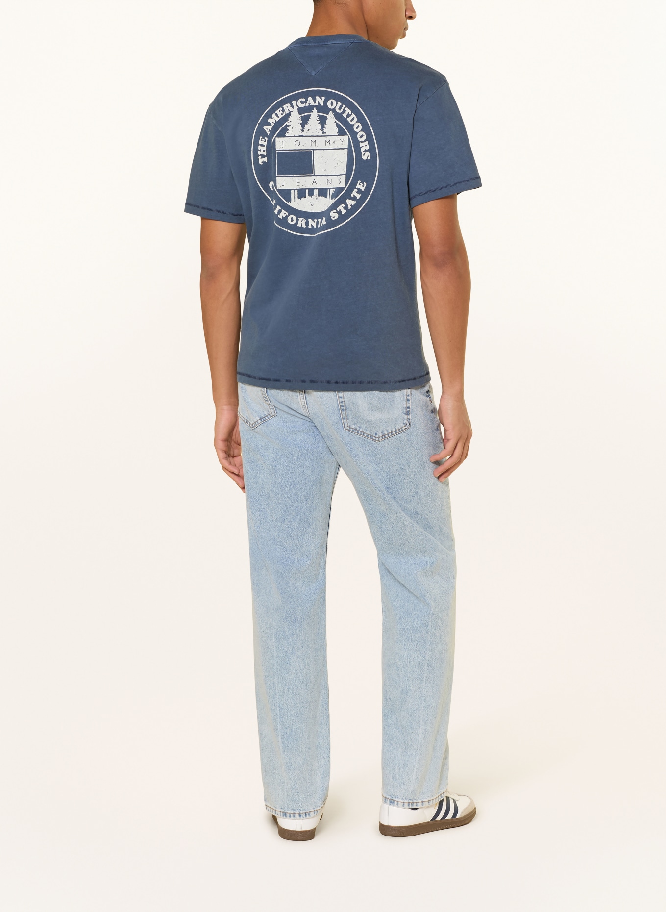 TOMMY JEANS T-Shirt: BLAU