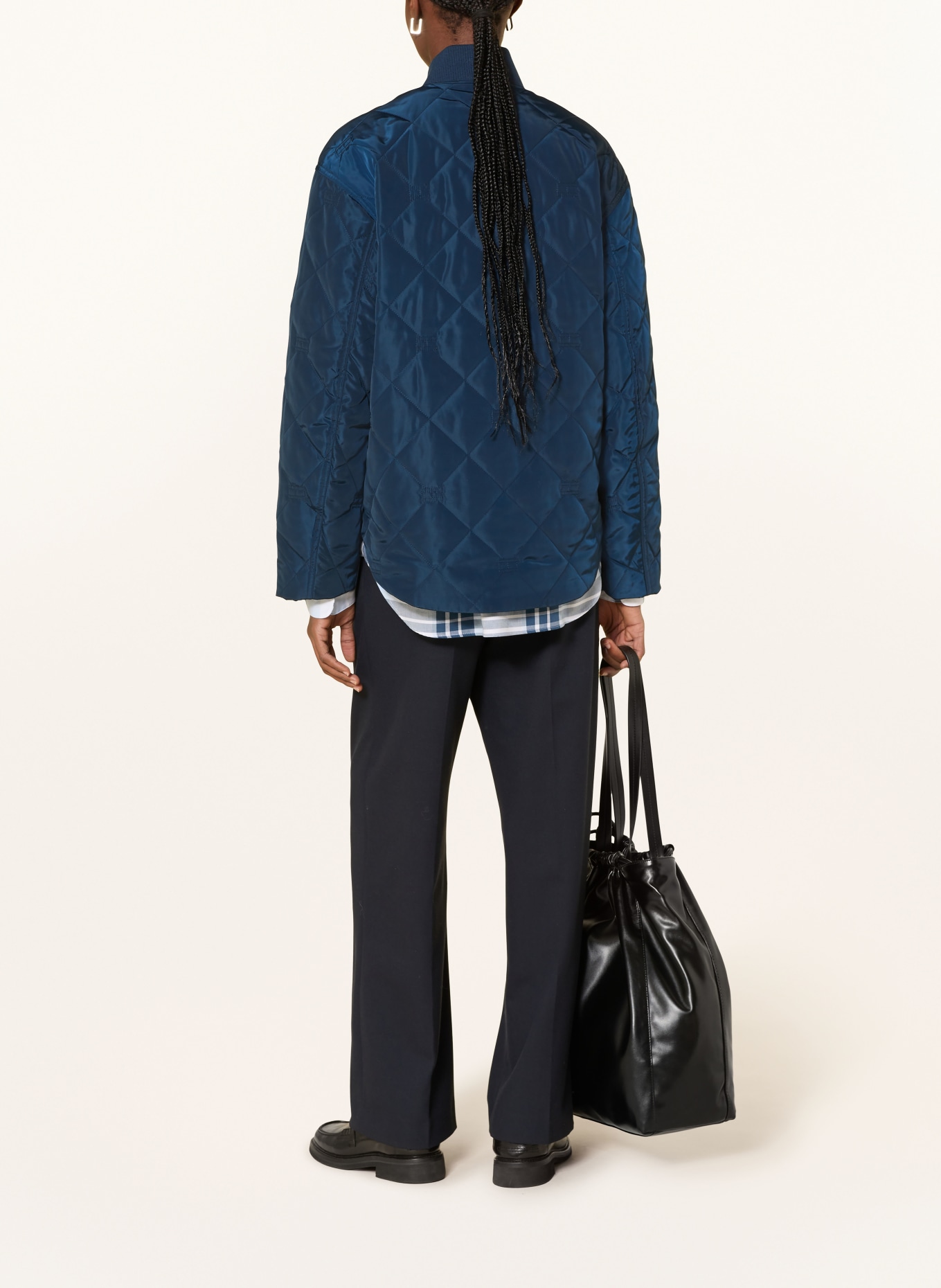 TOMMY HILFIGER Steppjacke: DUNKELBLAU