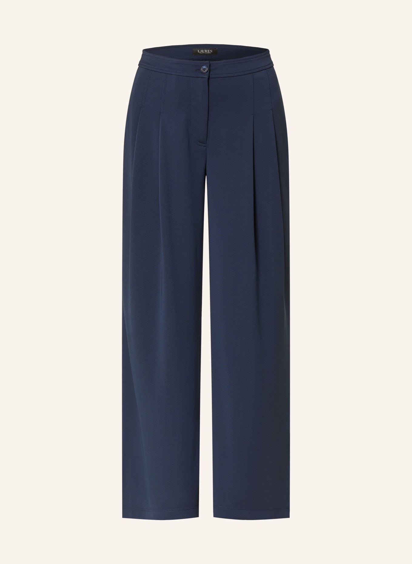 LAUREN RALPH LAUREN Marlenehose: DUNKELBLAU