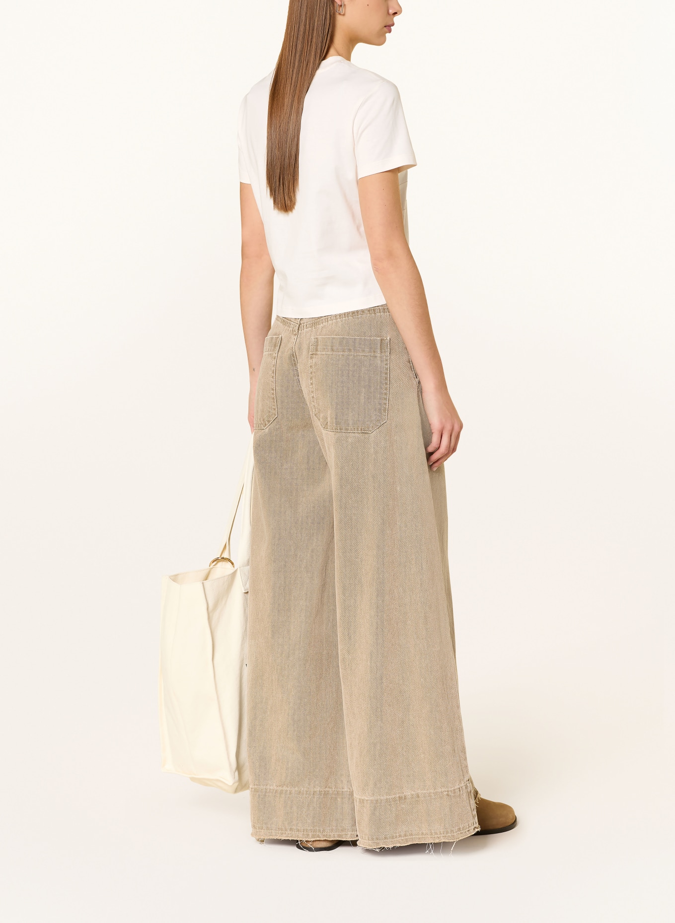 TOMMY JEANS T-Shirt: ECRU